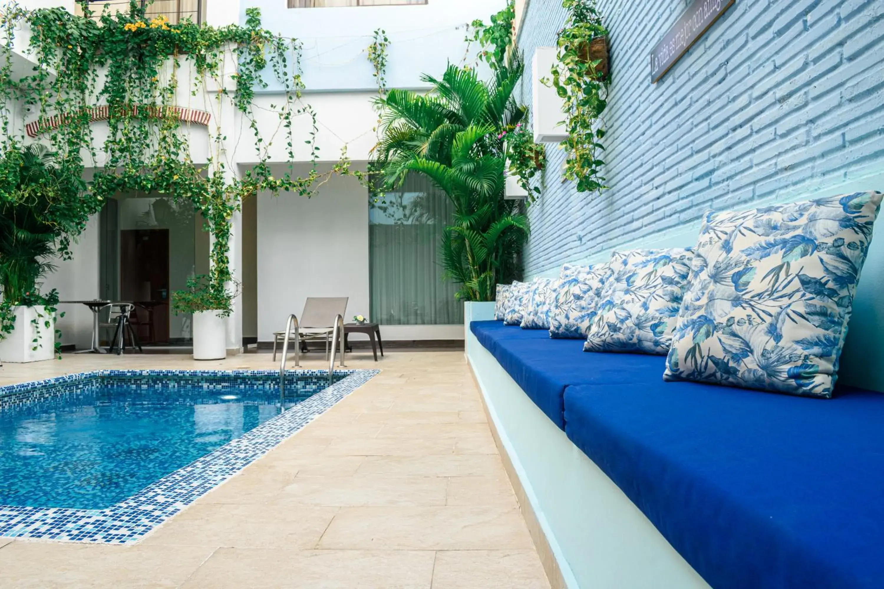 Living room in Hotel Virrey Cartagena Living room in Hotel Virrey Cartagena