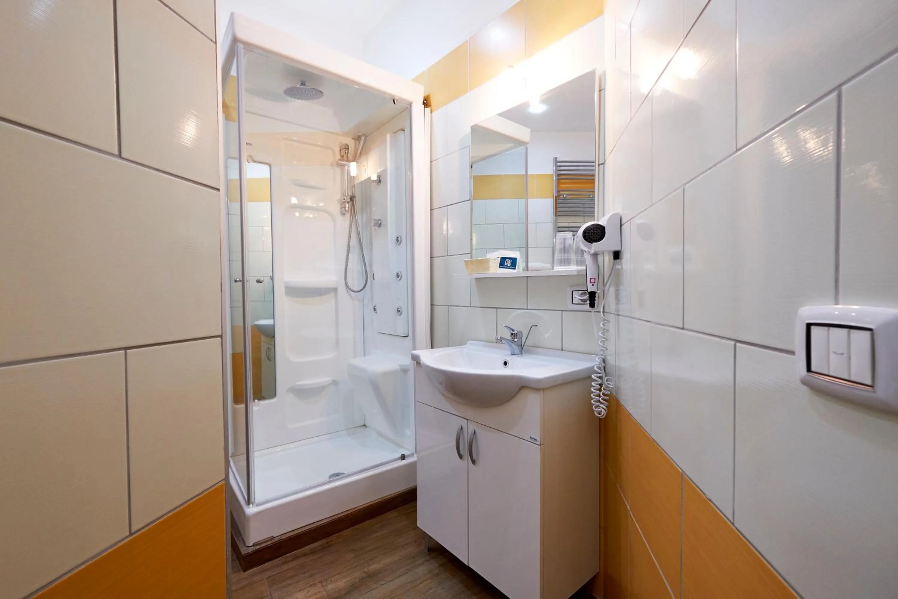 Shower in 360 Hospitality