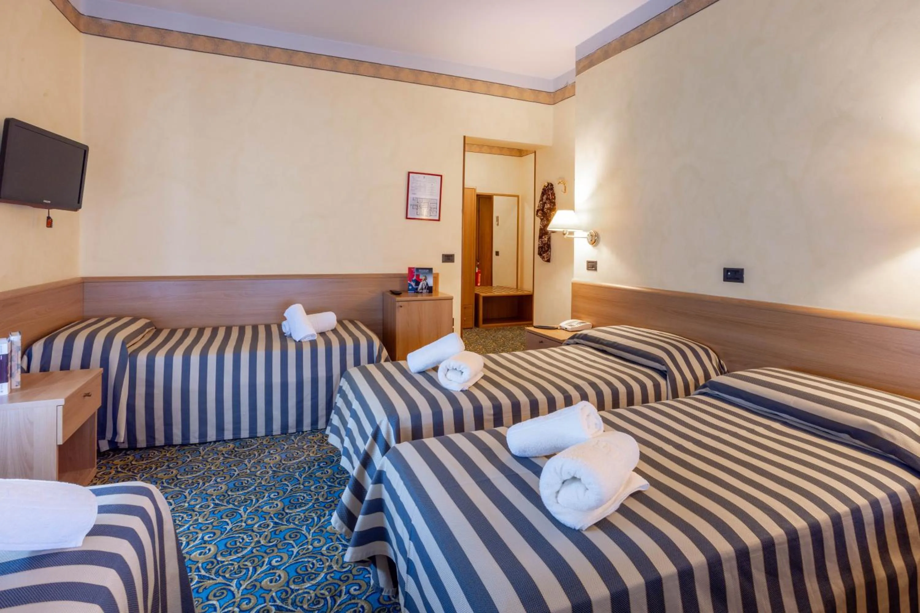 Bed in Hotel Giardinetto