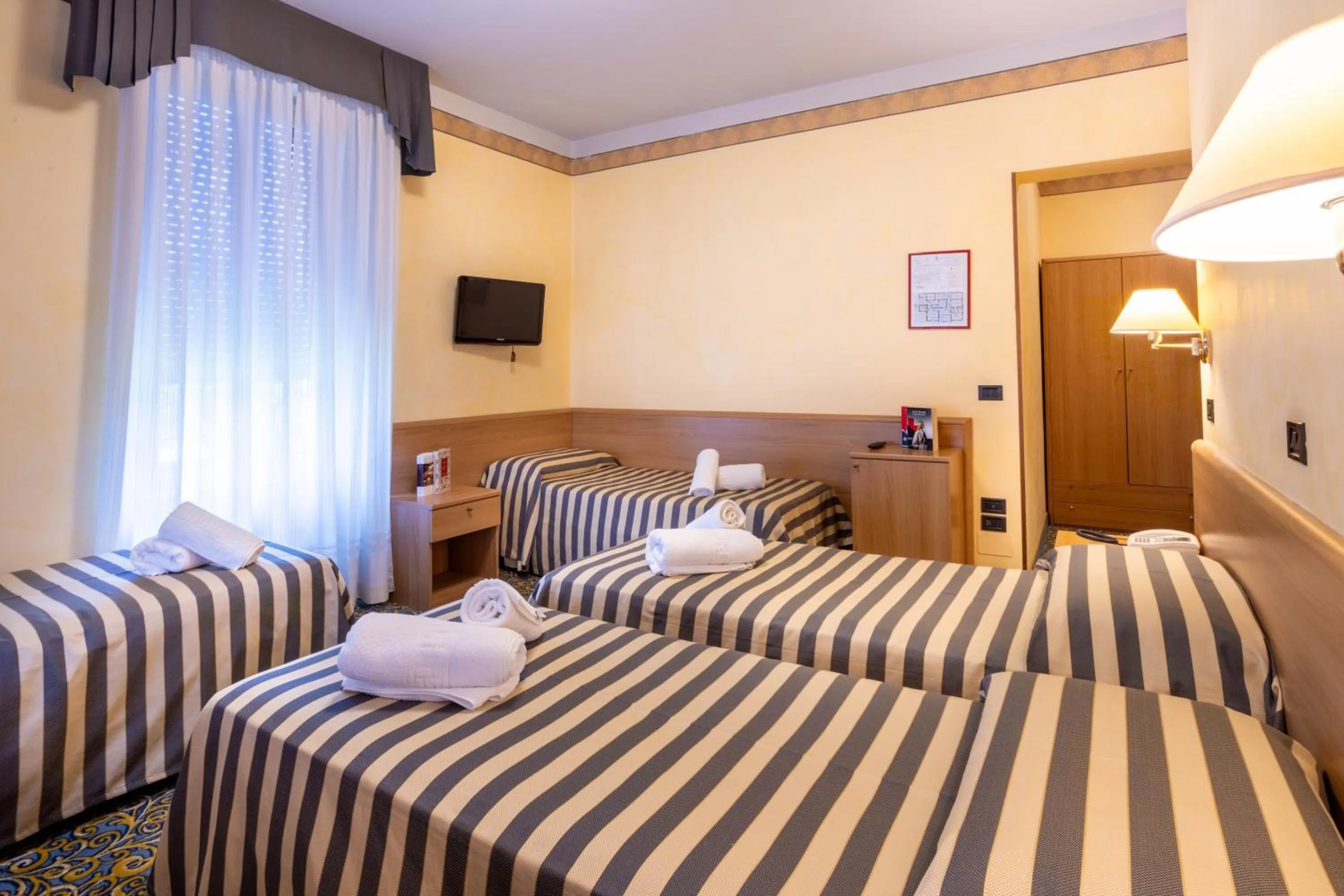 Bed in Hotel Giardinetto