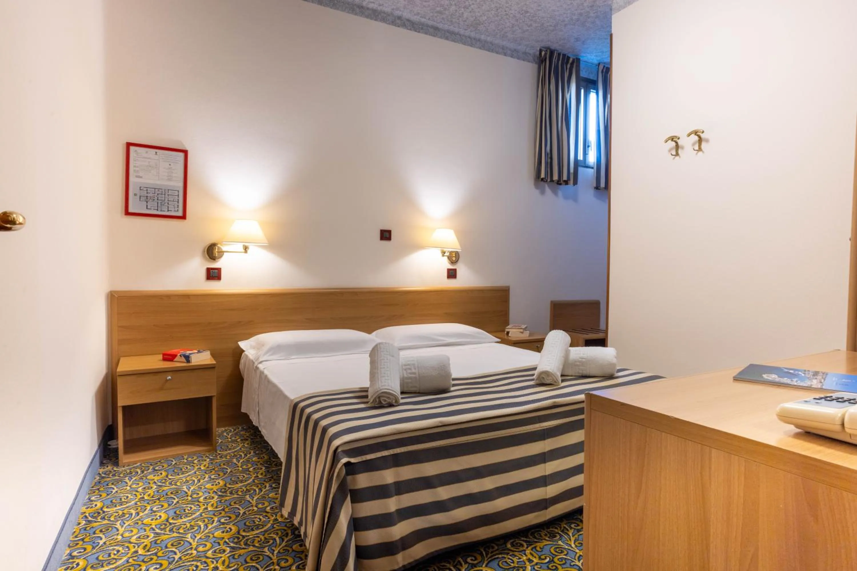 Bed in Hotel Giardinetto