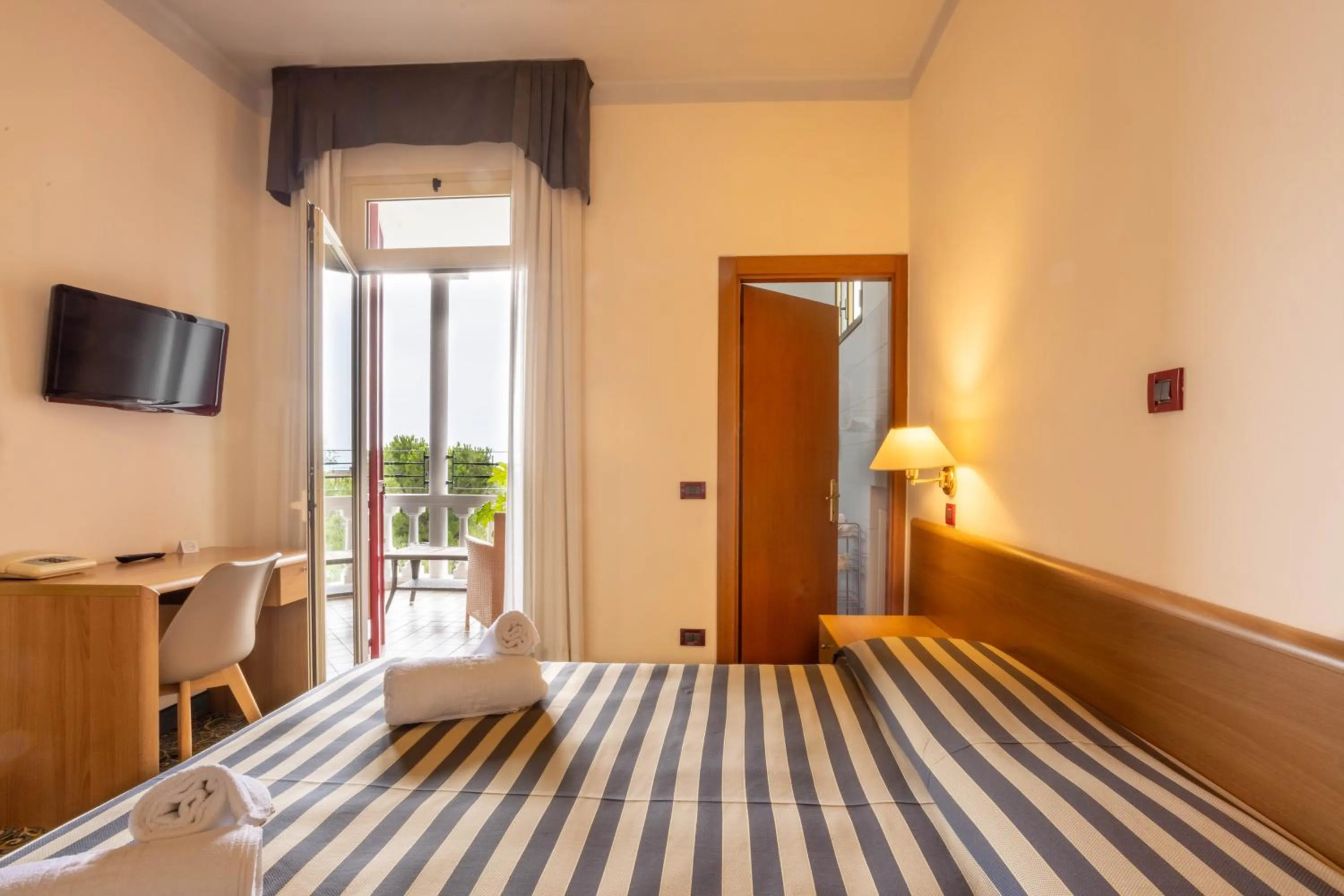 Bed in Hotel Giardinetto