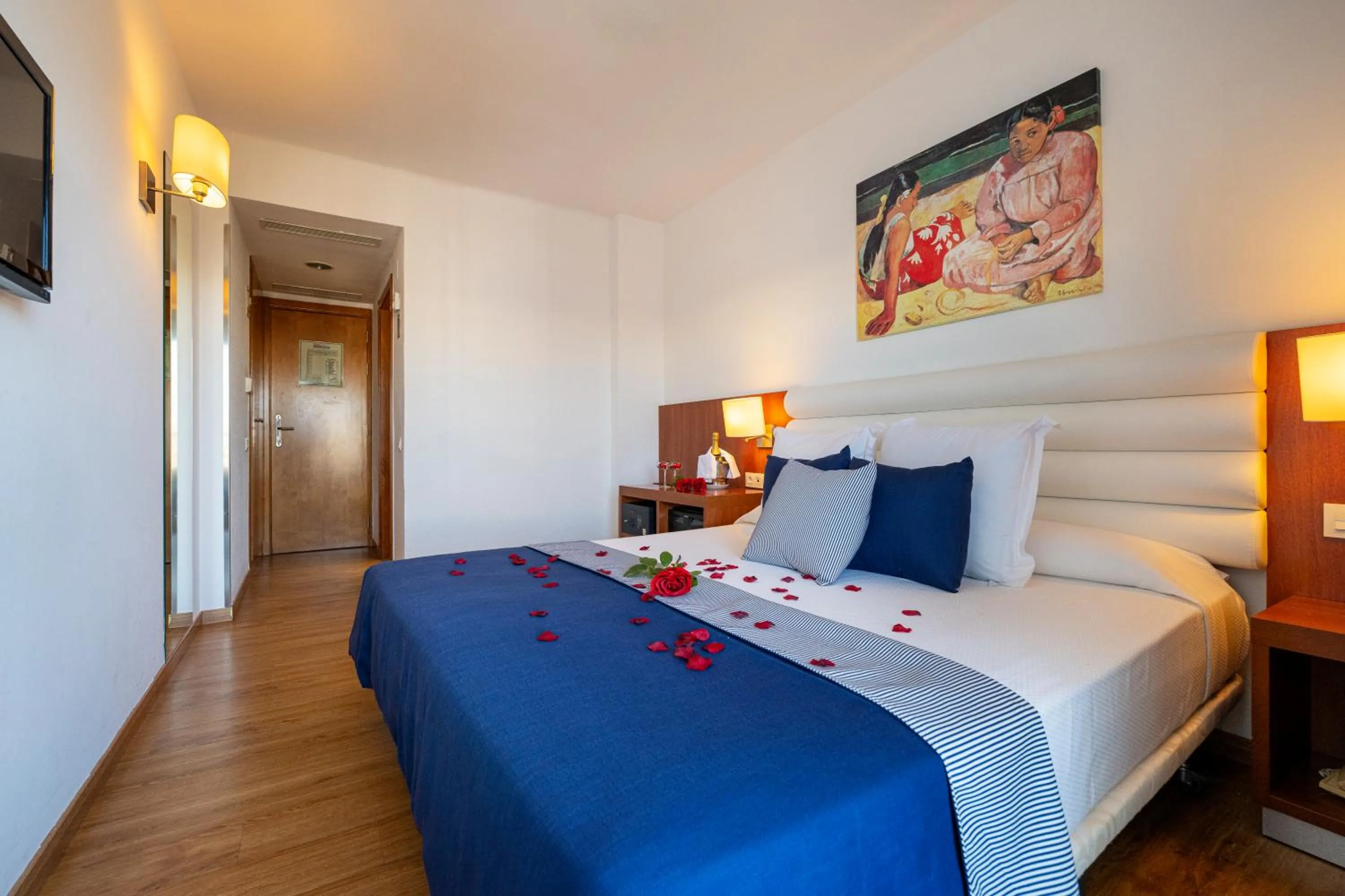 Bed in Hotel Tahití Playa