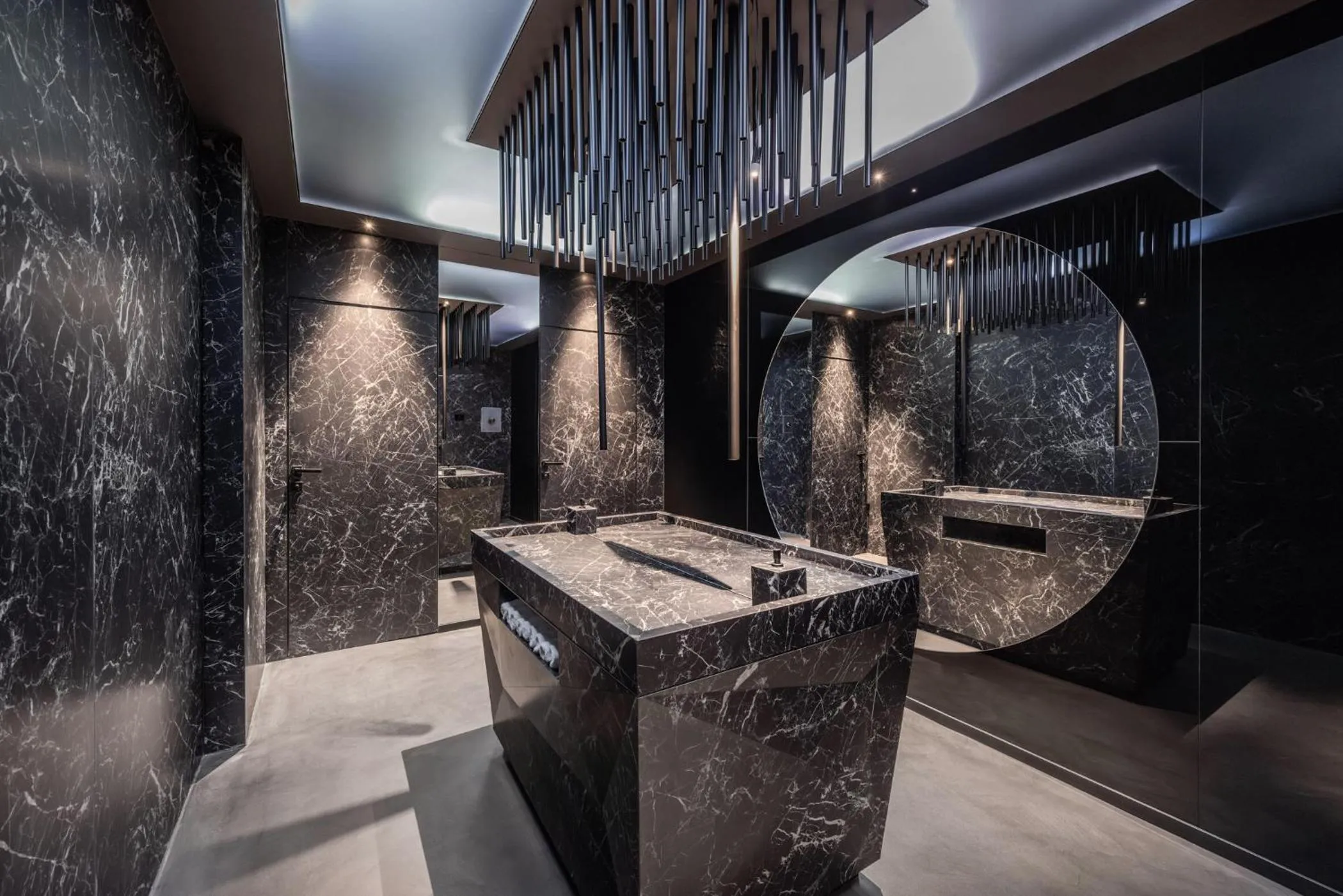 Bathroom in Hotel Chalet Al Foss - Adults Only