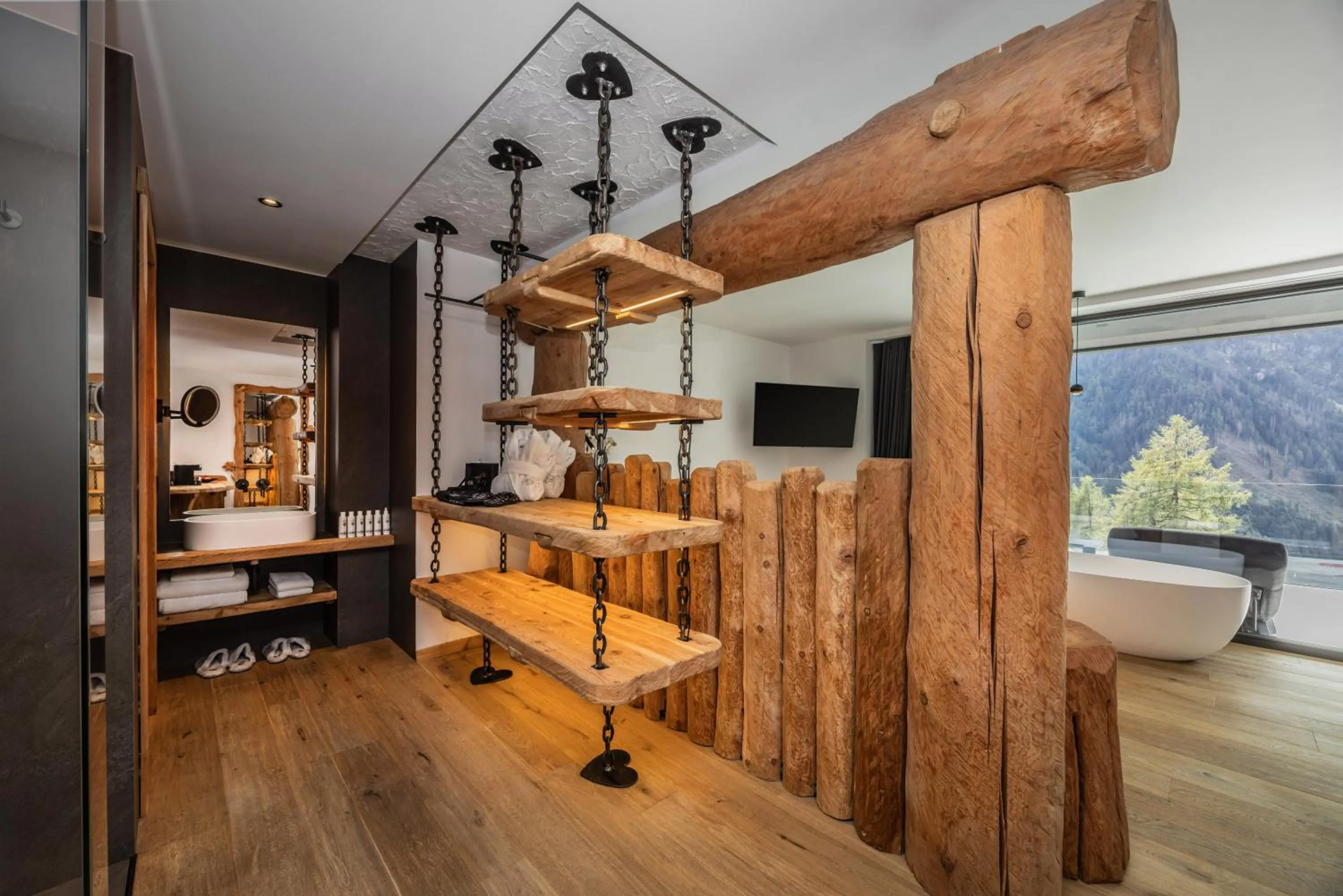 Photo of the whole room in Hotel Chalet Al Foss - Adults Only