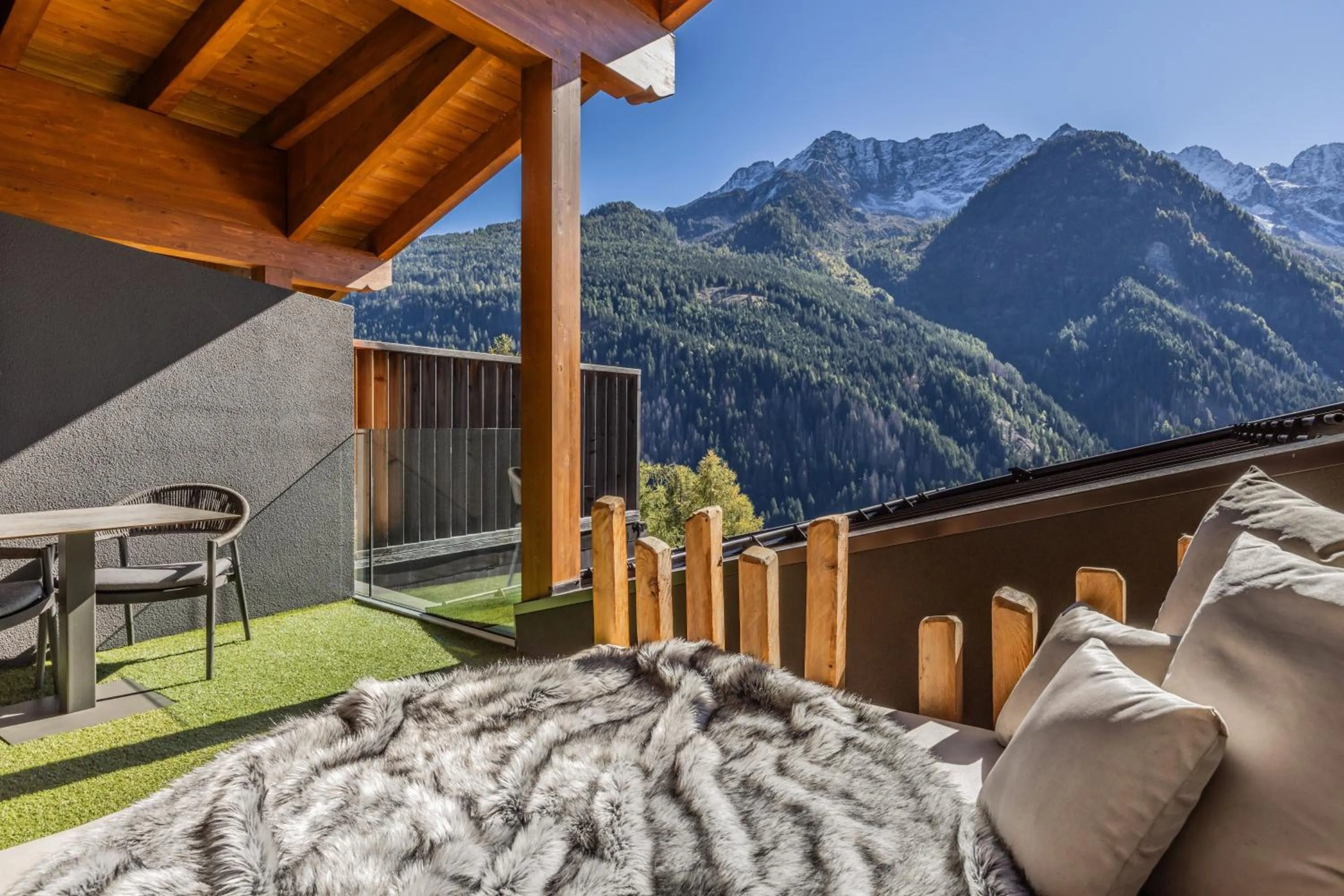 View (from property/room) in Hotel Chalet Al Foss - Adults Only