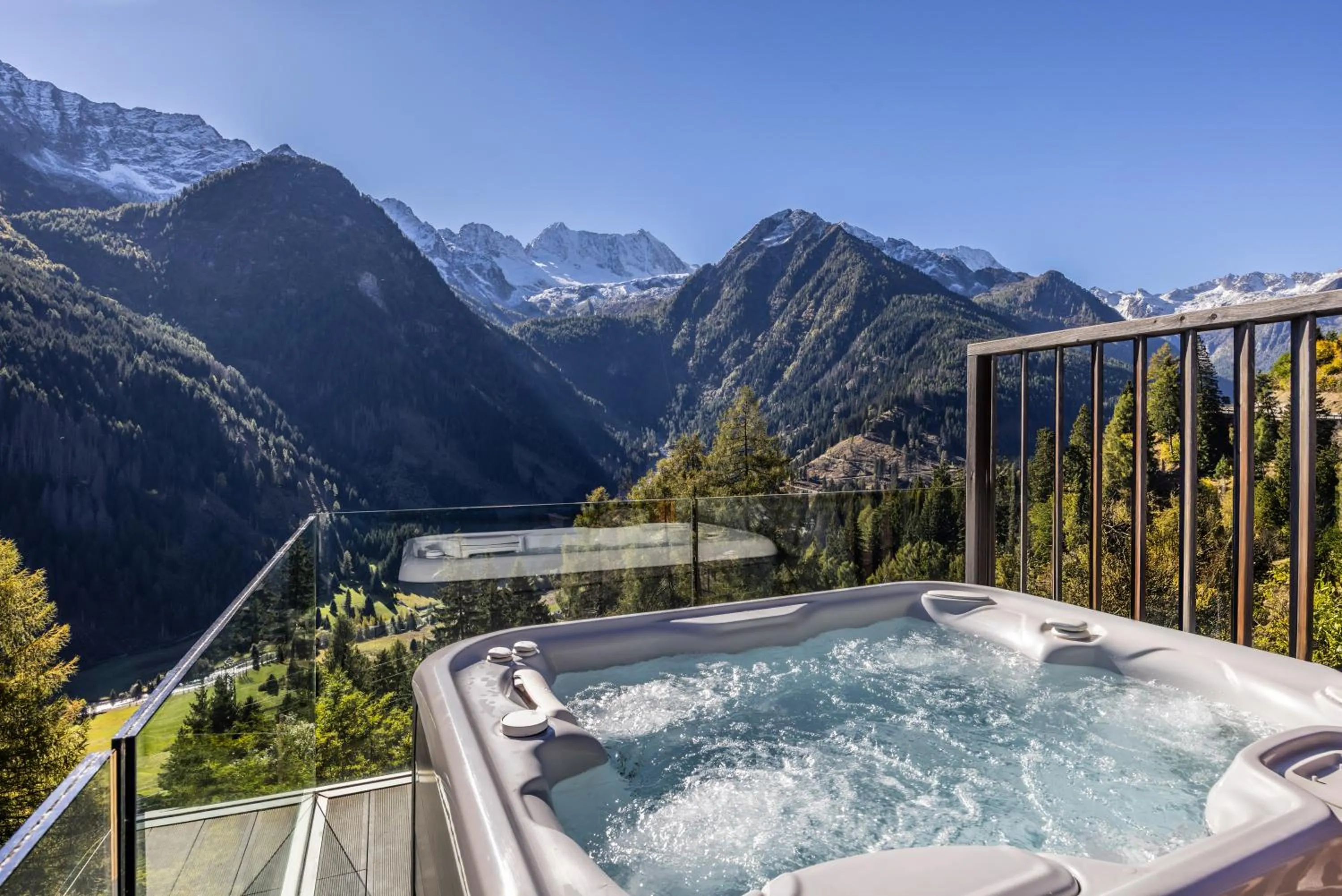 Hot Tub in Hotel Chalet Al Foss - Adults Only