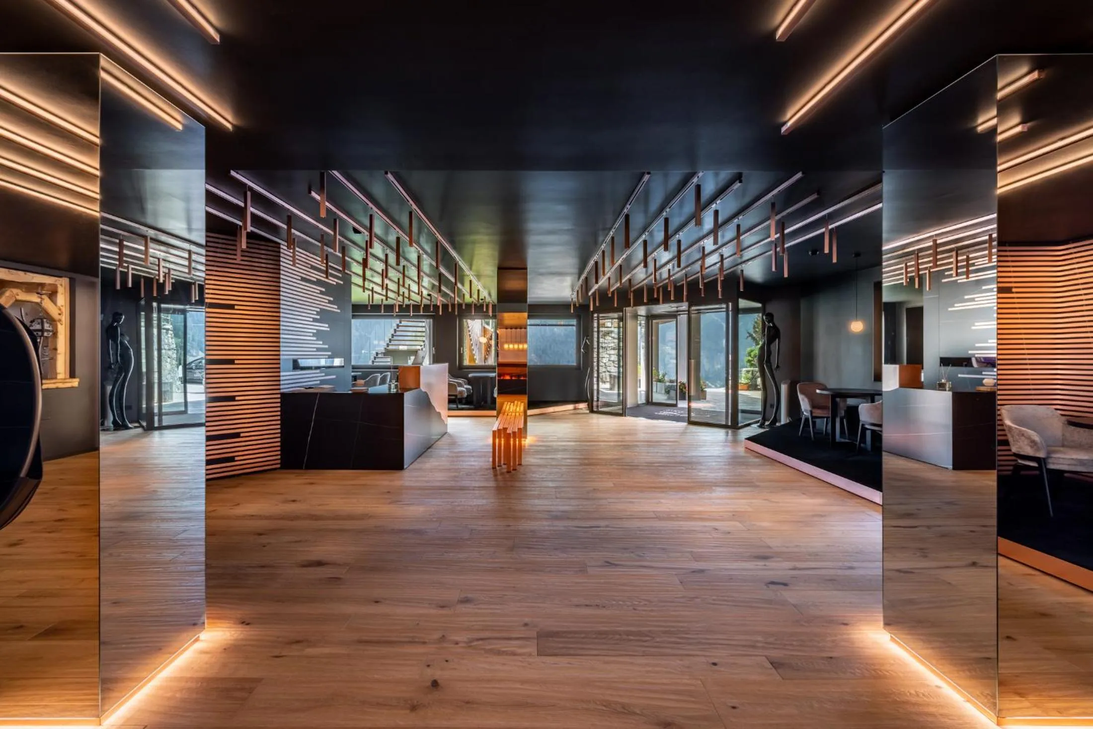 Lobby or reception in Hotel Chalet Al Foss - Adults Only