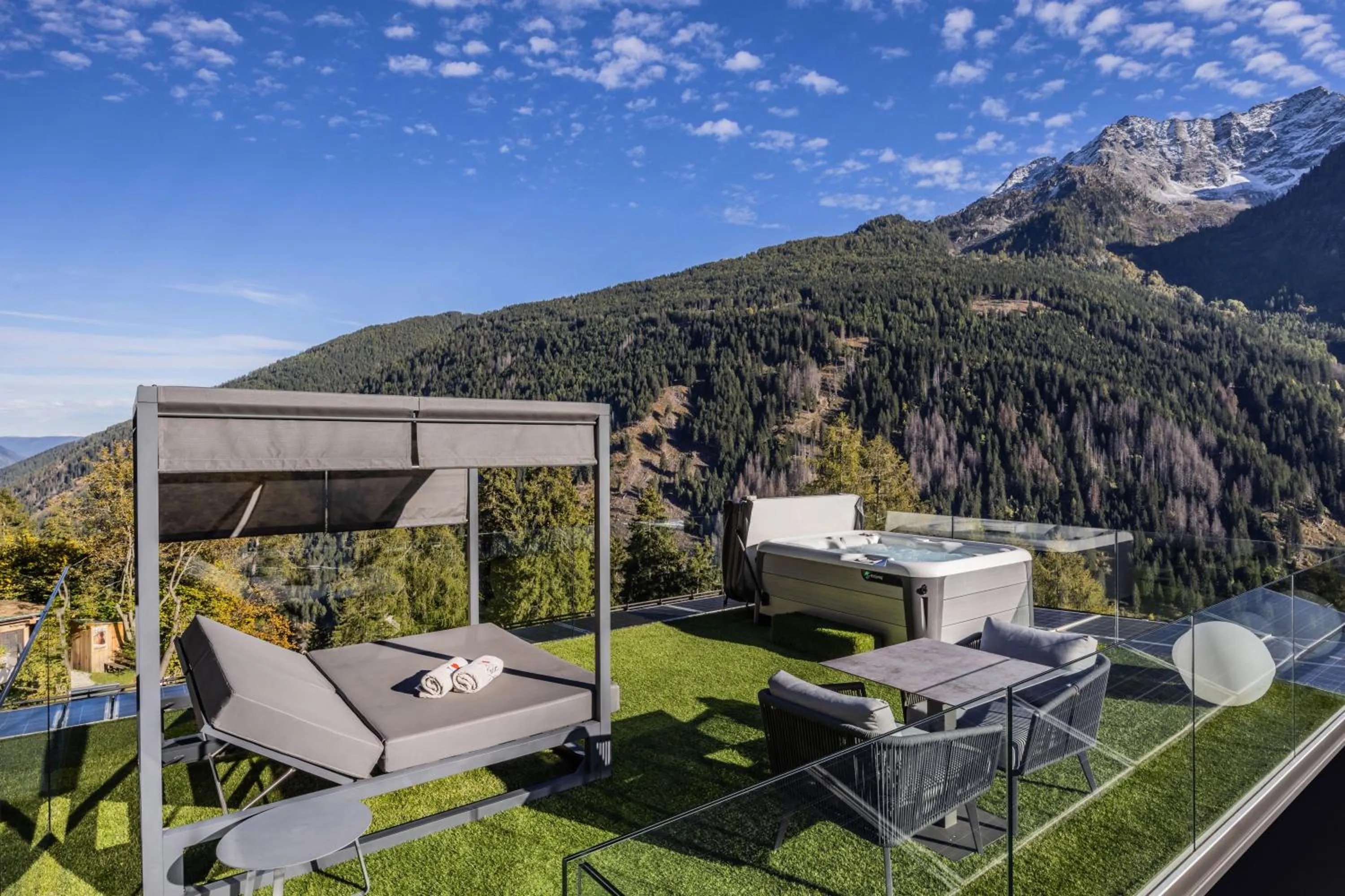 Mountain view in Hotel Chalet Al Foss - Adults Only