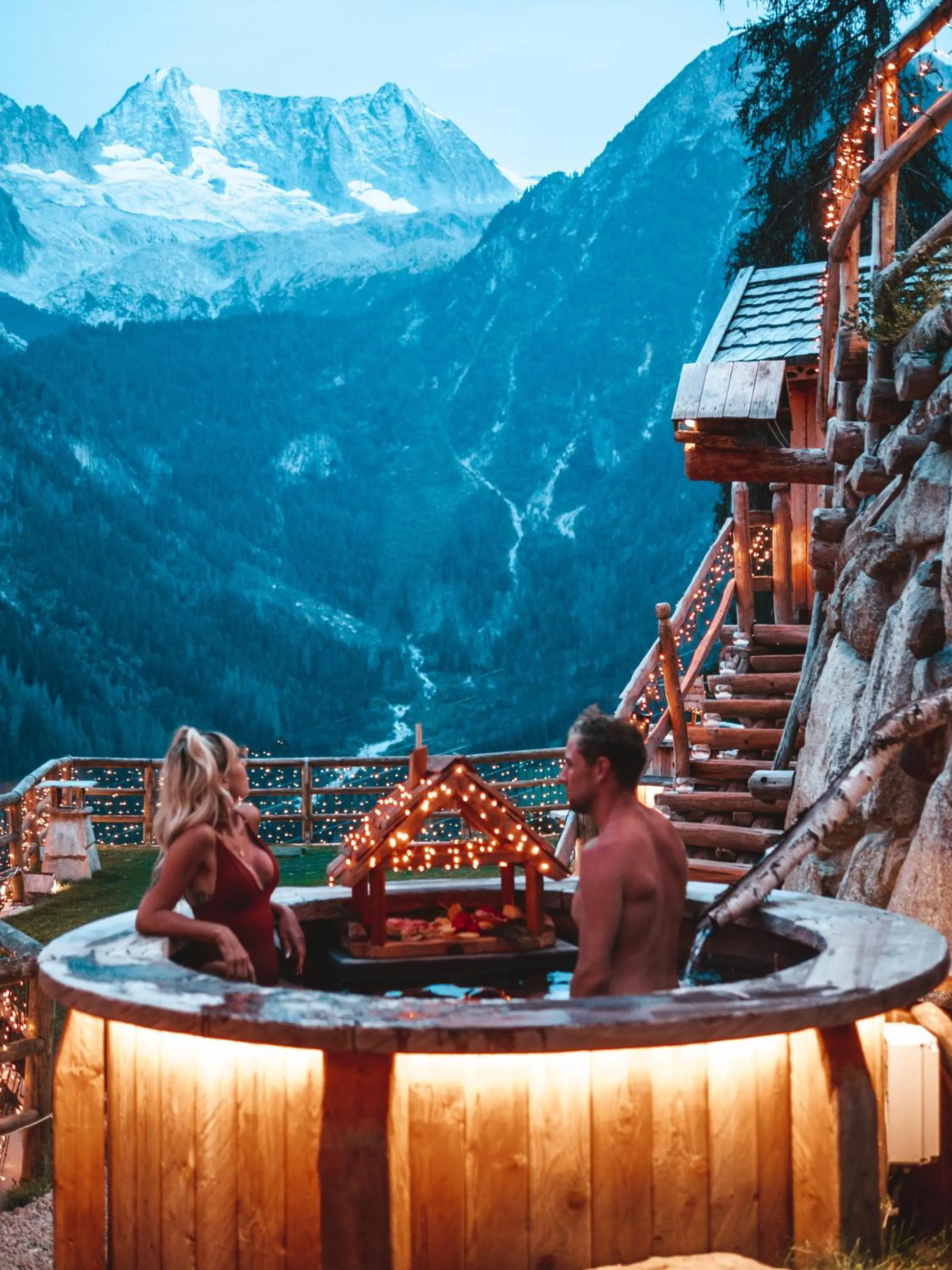 Natural landscape in Hotel Chalet Al Foss - Adults Only