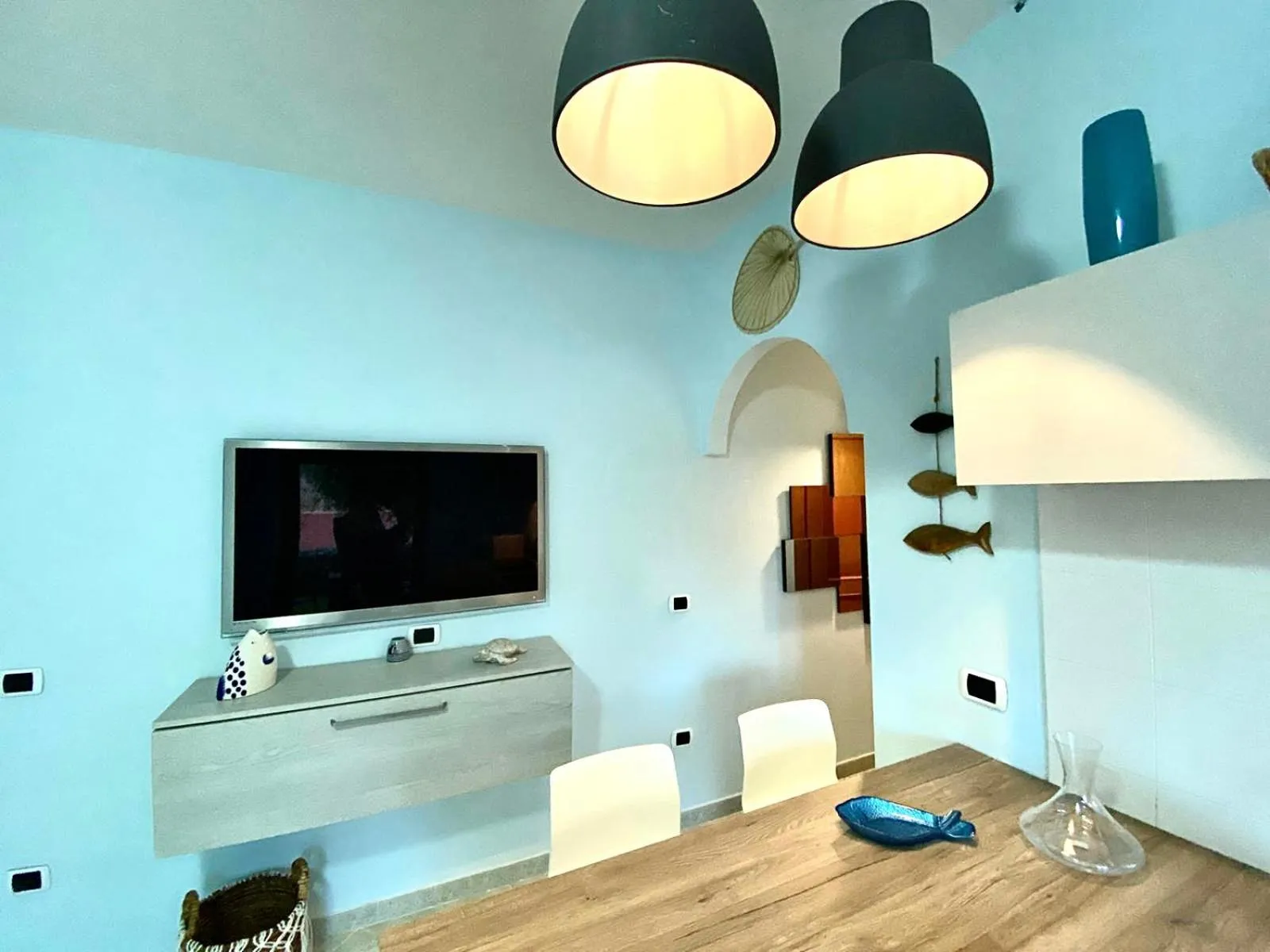 Living room in La Reggia Di Nausicaa