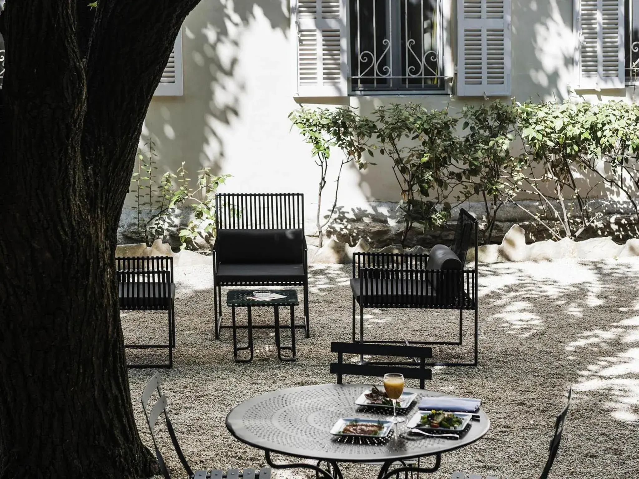 Pool view in Jules César Hotel & Spa Arles - MGallery Collection Pool view in Jules César Hotel & Spa Arles - MGallery Collection