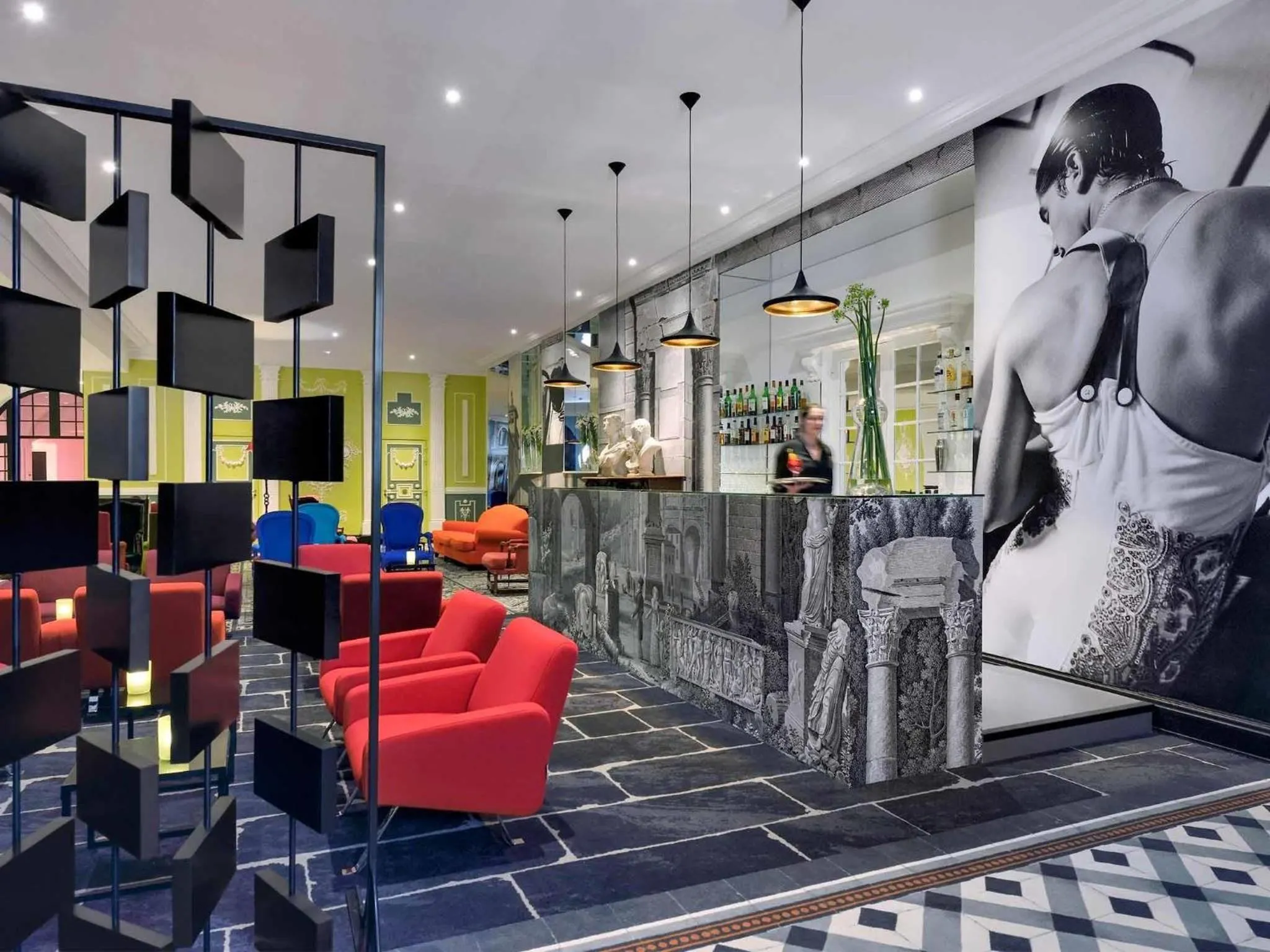 Lounge or bar in Jules César Hotel & Spa Arles - MGallery Collection