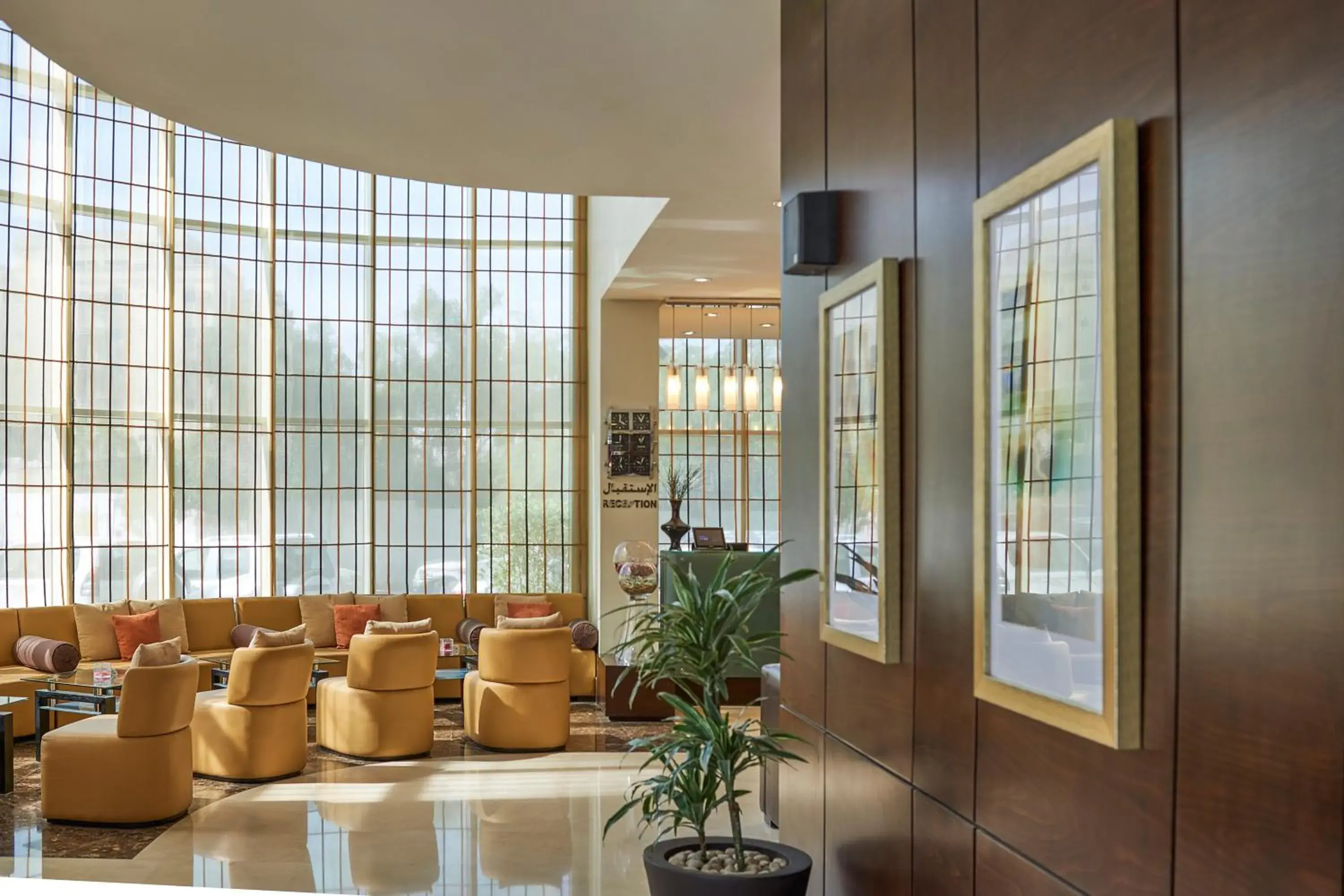 Lobby or reception in Safir Hotel Doha Lobby or reception in Safir Hotel Doha