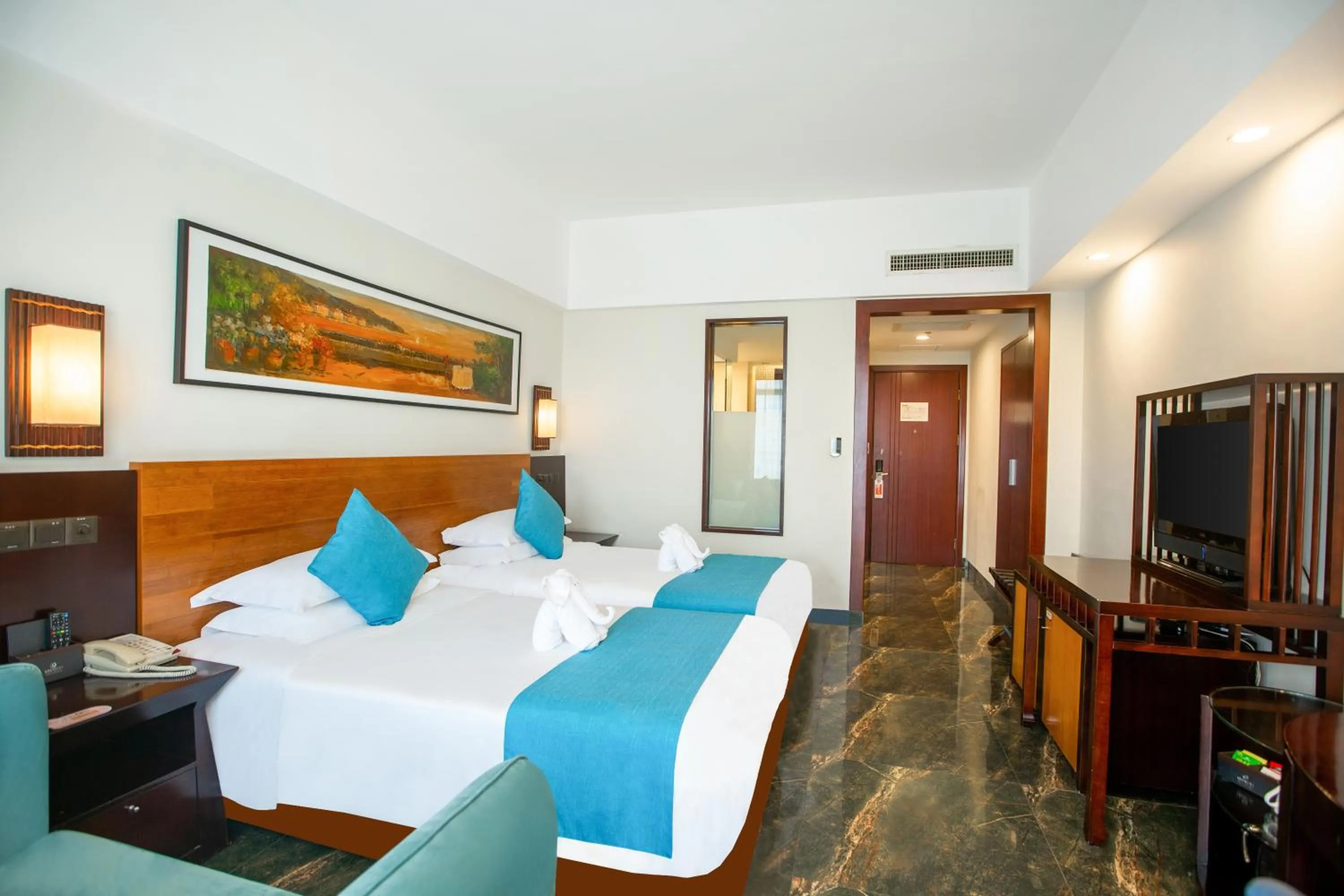 Bedroom, Bed in Shengyi Holiday Villa Hotel