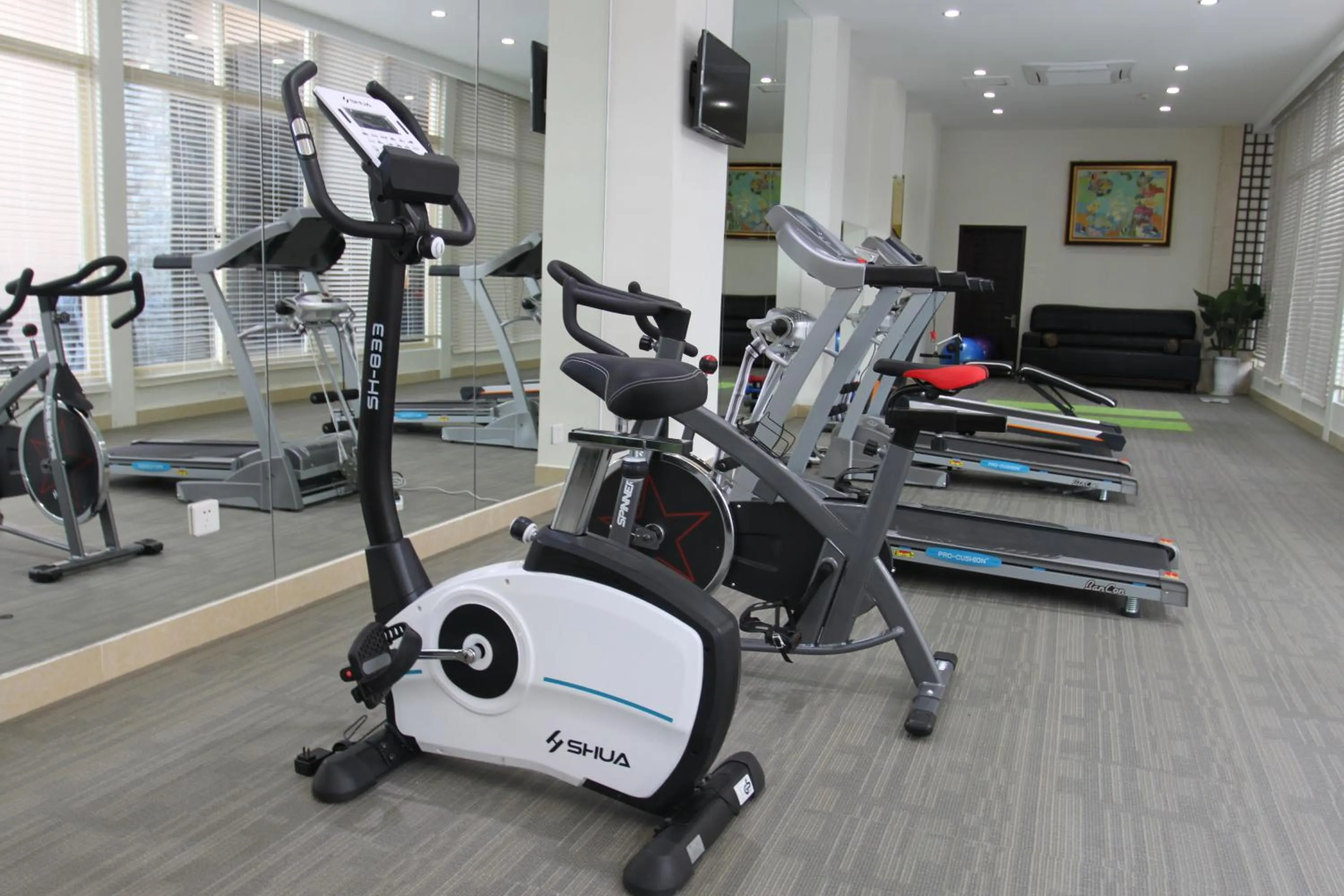 Fitness centre/facilities in Shengyi Holiday Villa Hotel