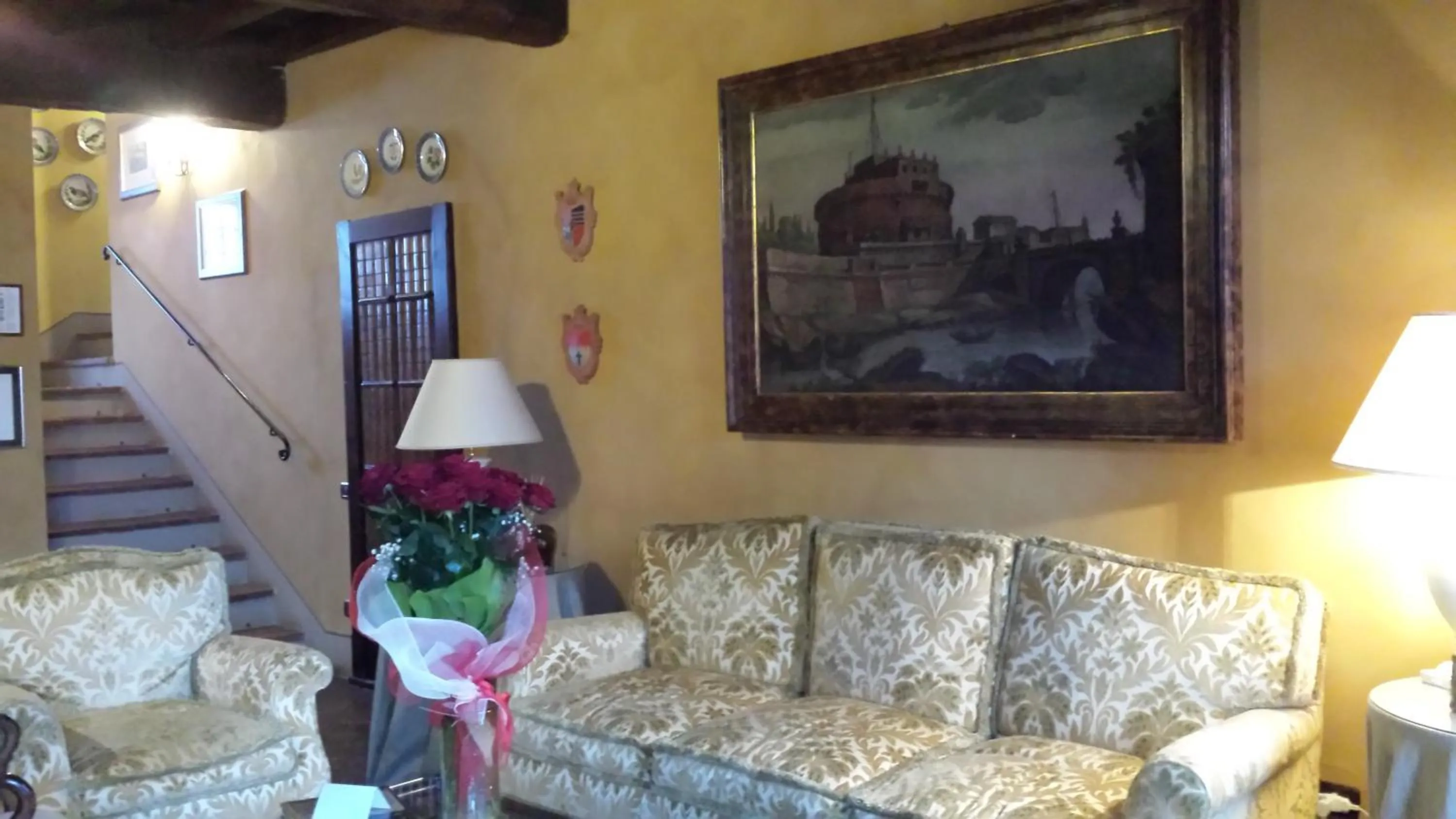 Lobby or reception in Hotel Torre di San Martino