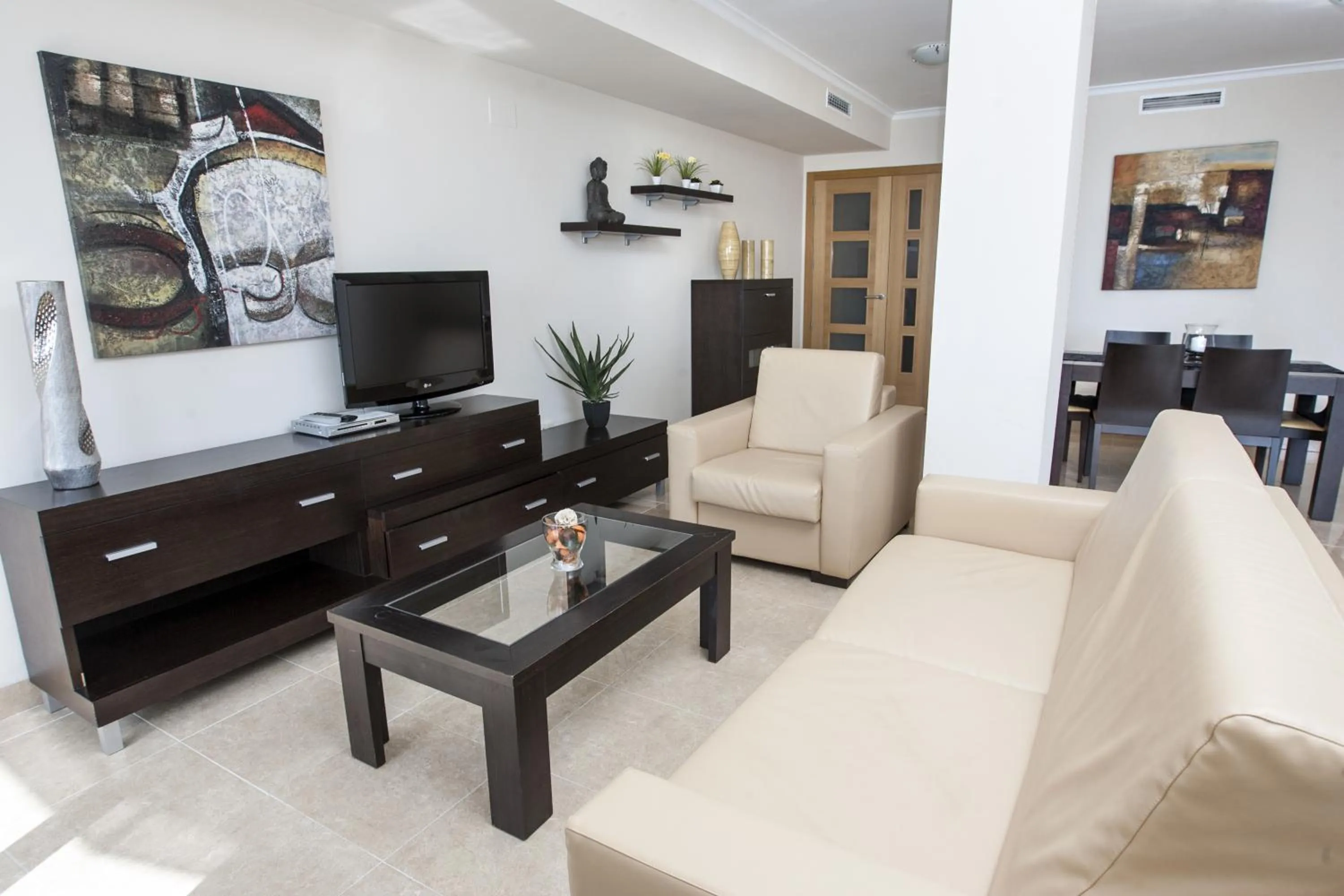 Seating area in ESTIMAR Calpe Apartments