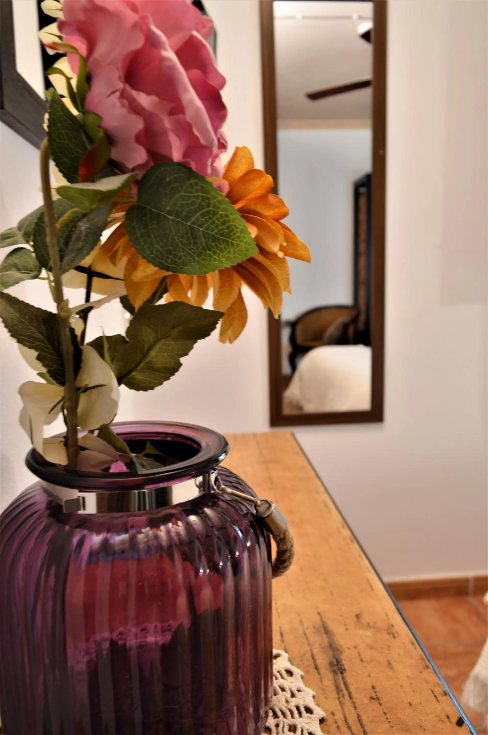 Decorative detail in Hotel Rural Alfajía de Antonio