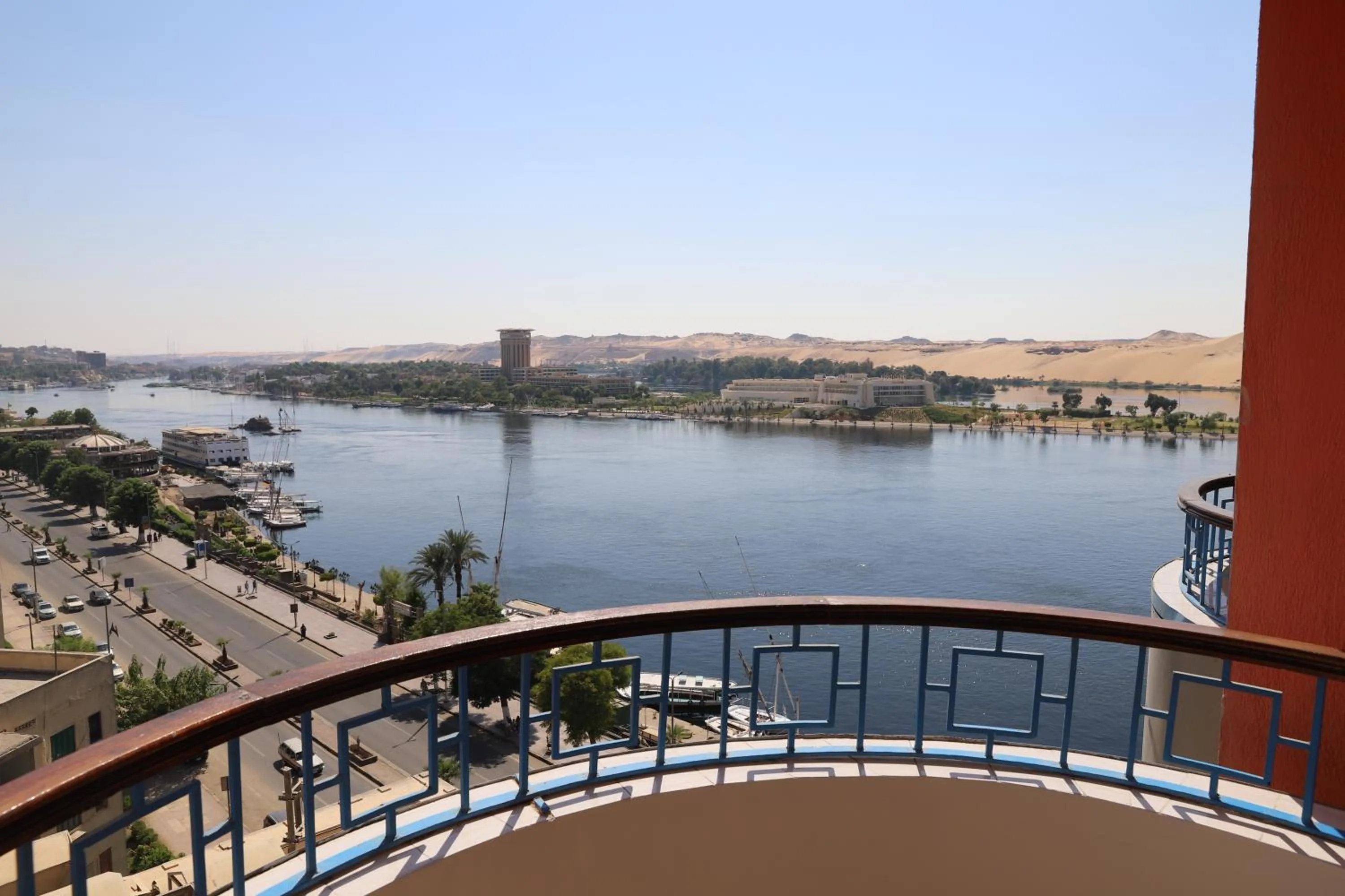 River view in Citymax Hotel Aswan