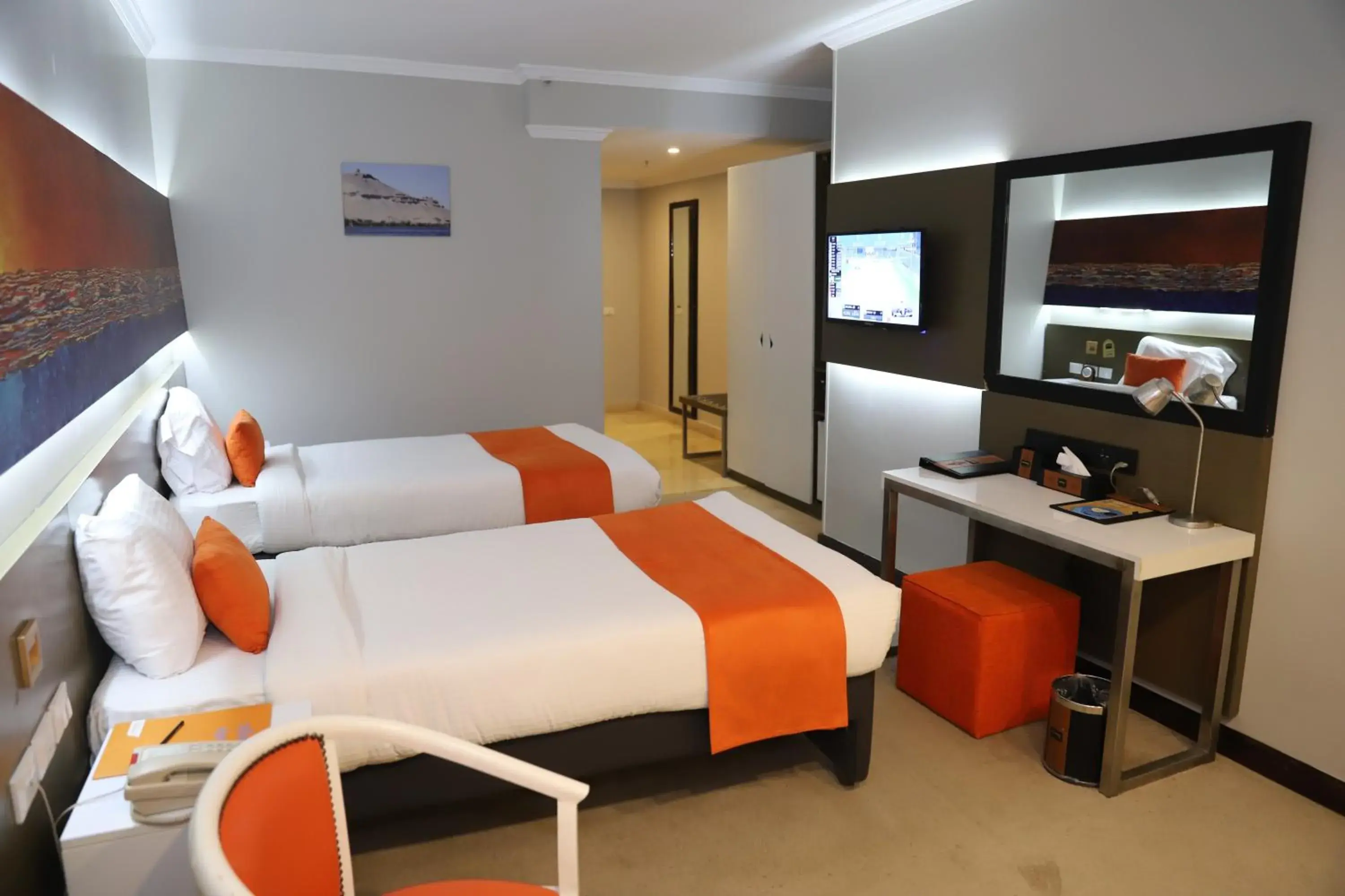 Bed in Citymax Hotel Aswan Bed in Citymax Hotel Aswan