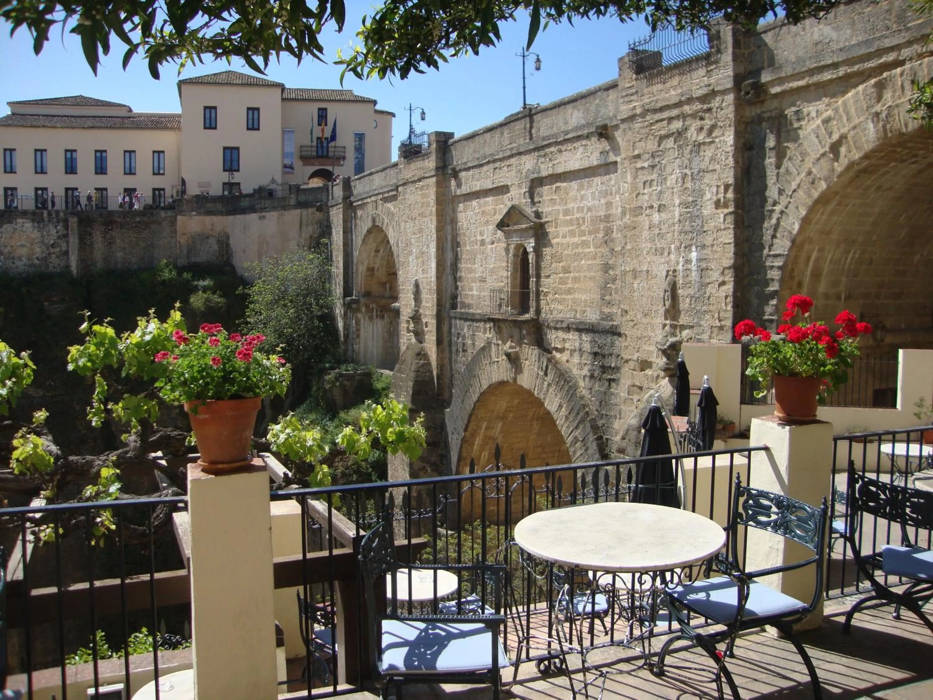Balcony/Terrace in Hotel Don Miguel