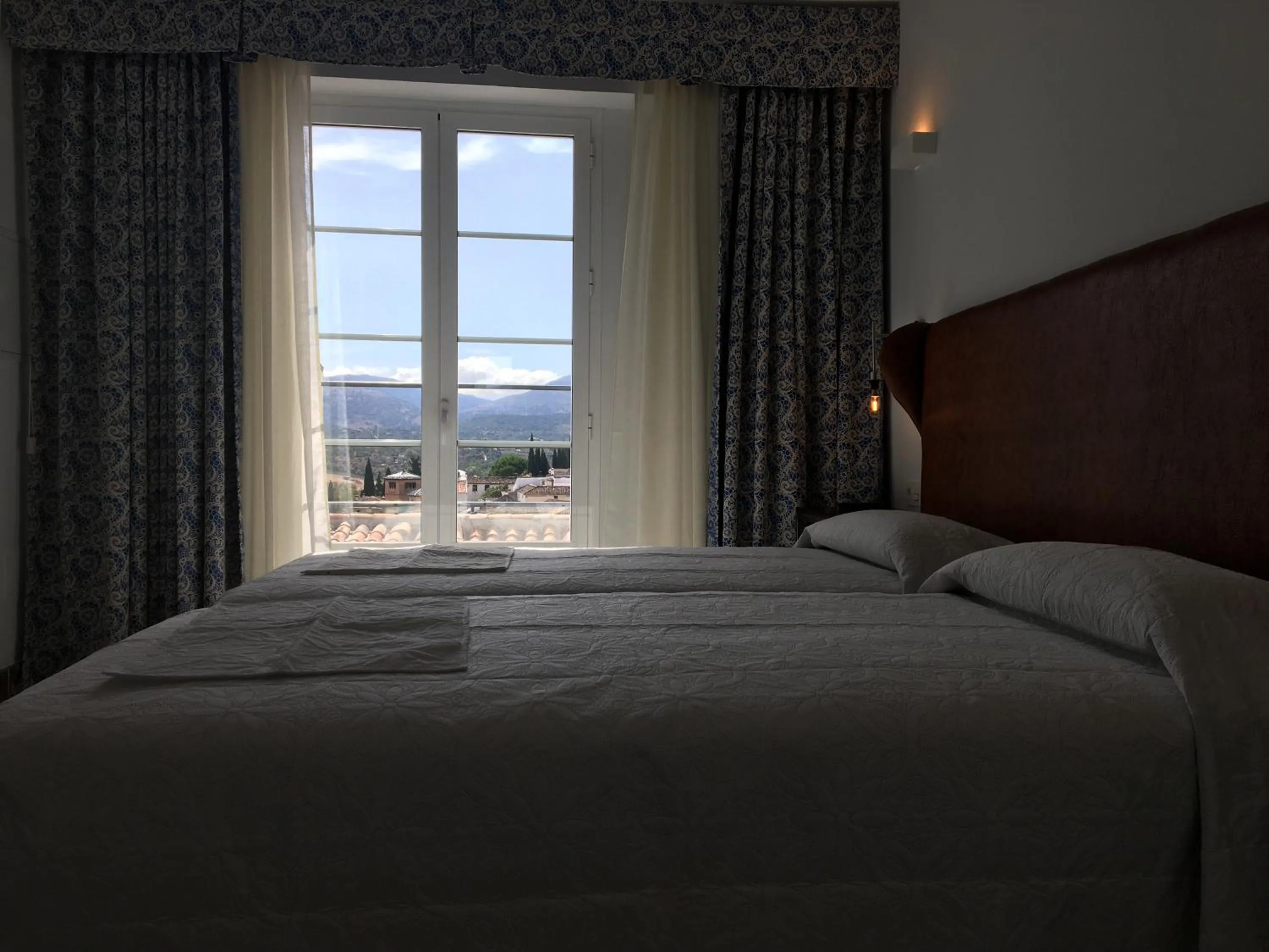 Bed in Hotel Don Miguel