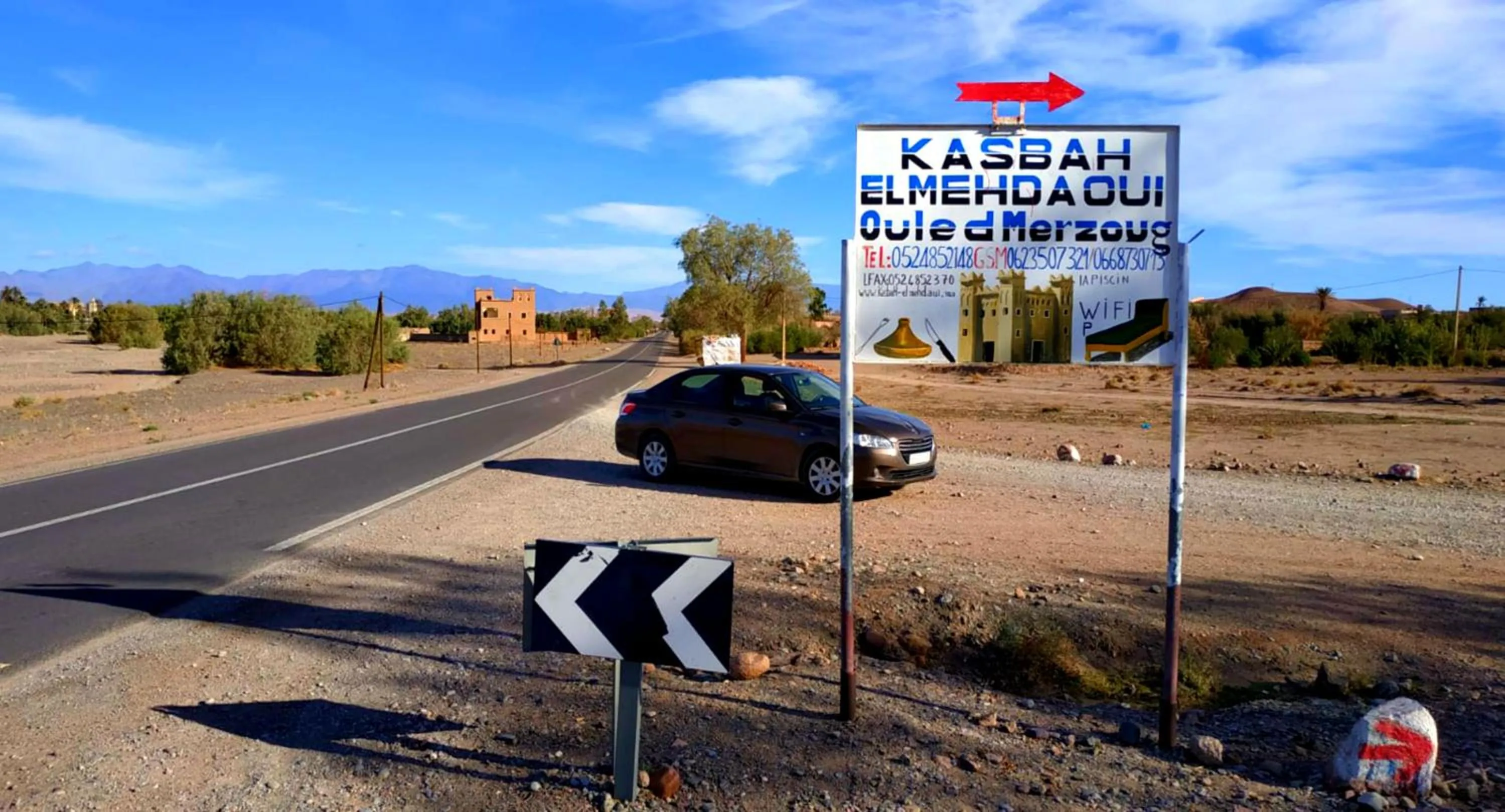 Off site in Kasbah Elmehdaoui