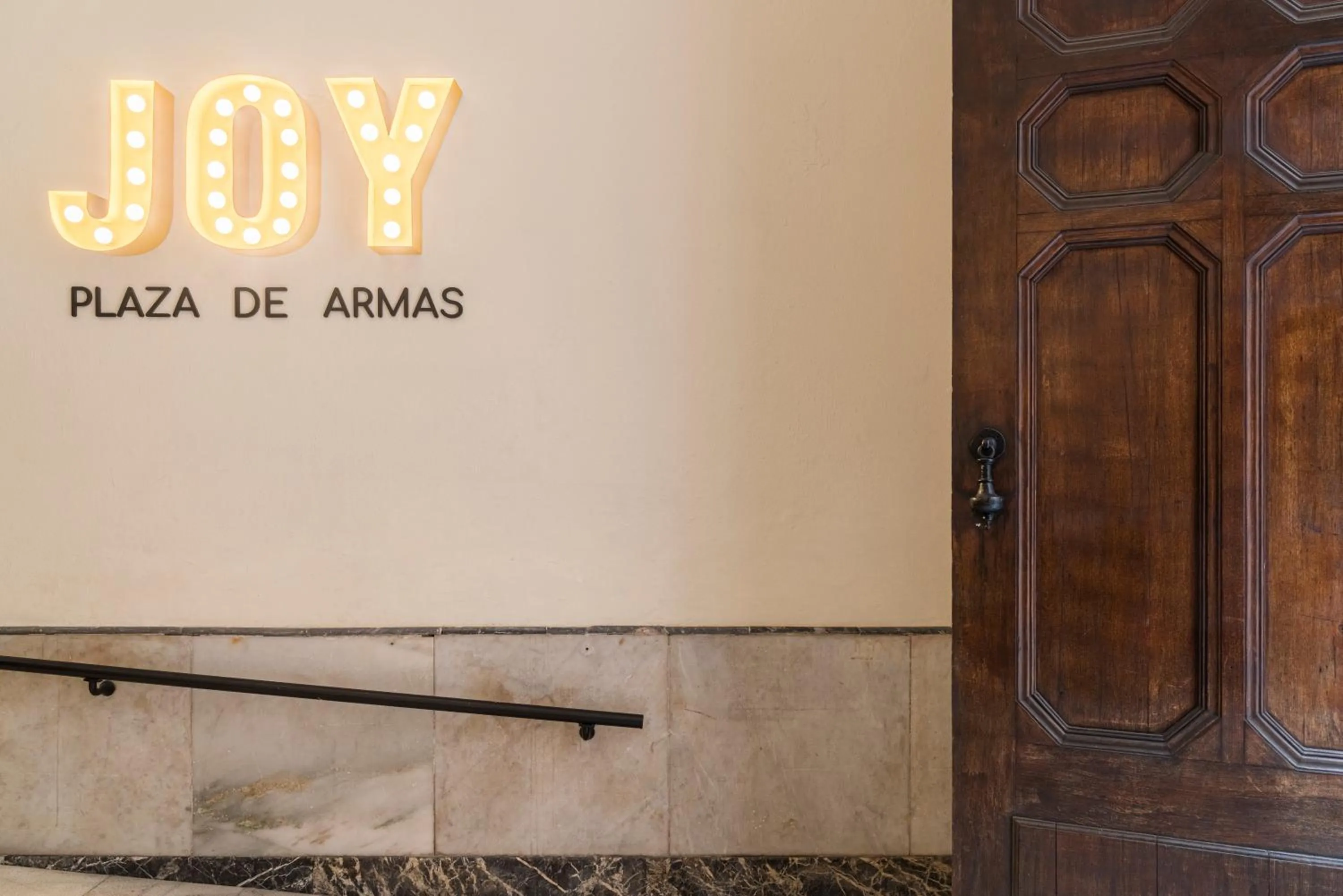 Lobby or reception in JOY Plaza de Armas