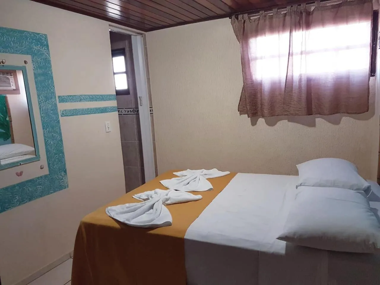 Bed in Peruíbe Suíte Flat Hotel