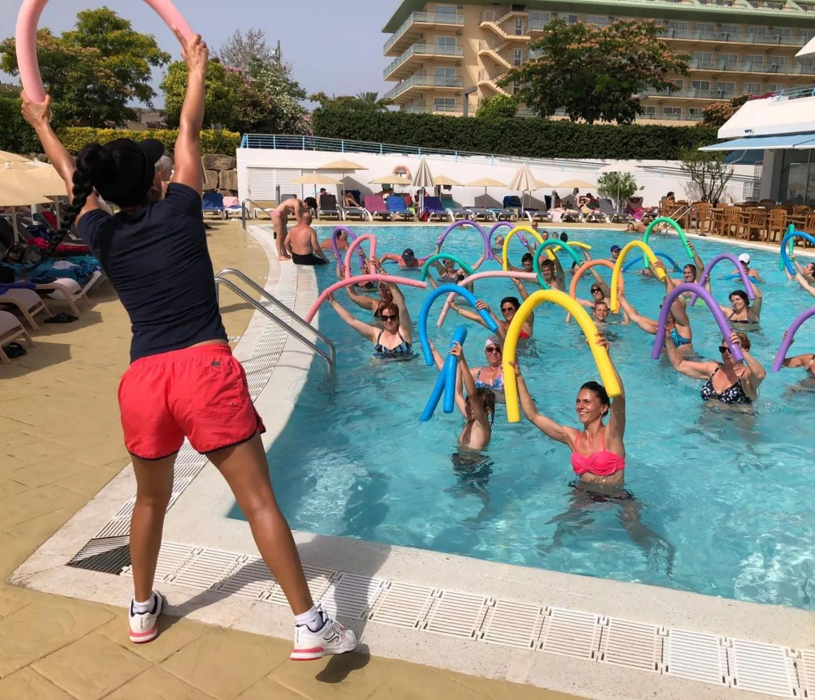 Swimming pool in Hotel Montemar Maritim