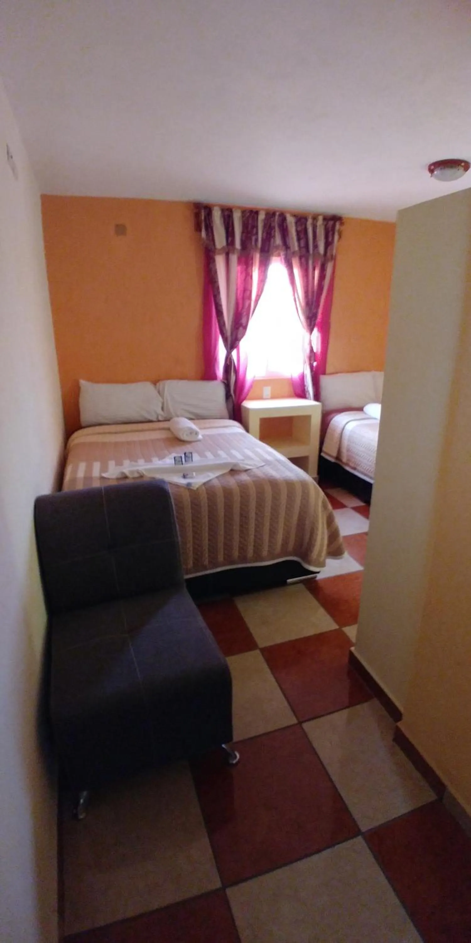 Bed in Hotel Roseville