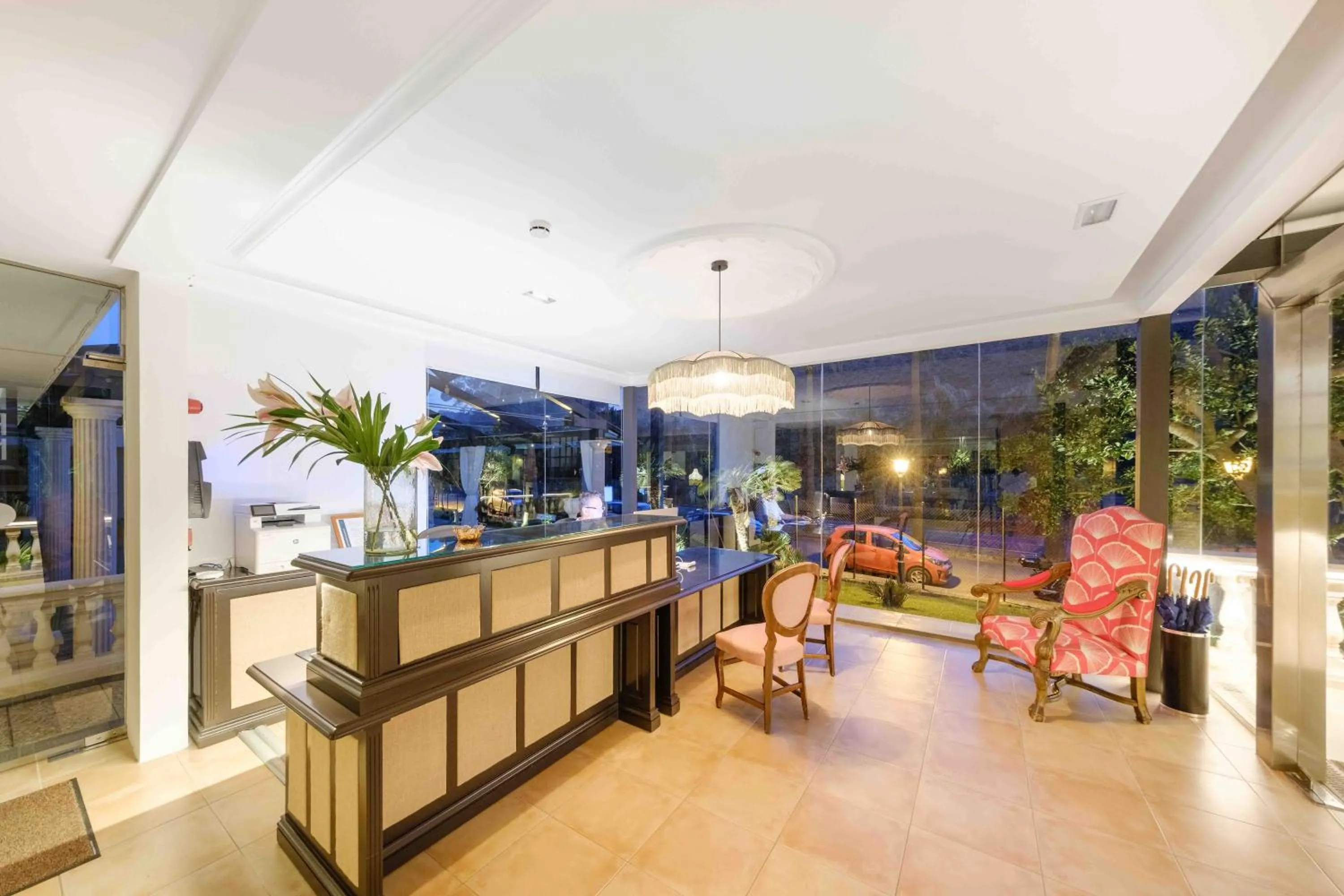 Lobby or reception in La Moraleja The Quiet Hotel - Adults Only