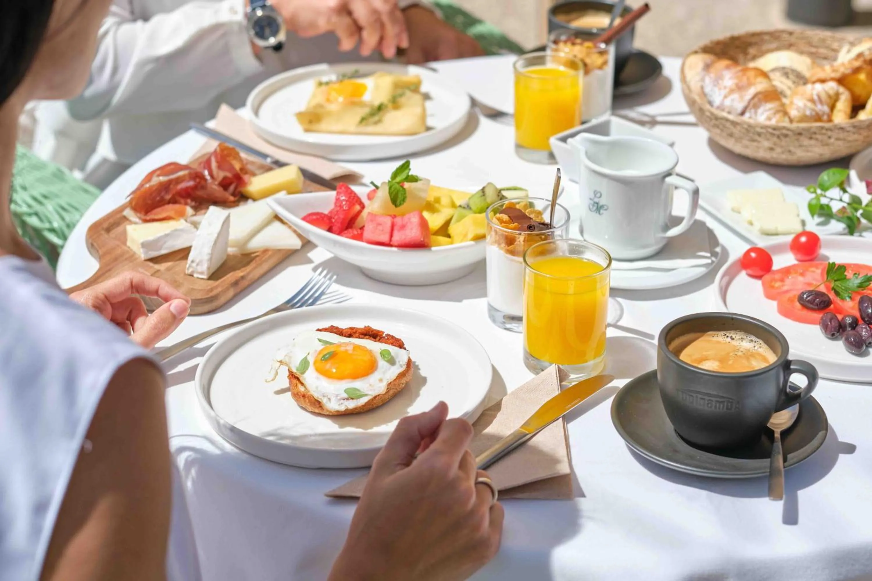 Food in La Moraleja The Quiet Hotel - Adults Only