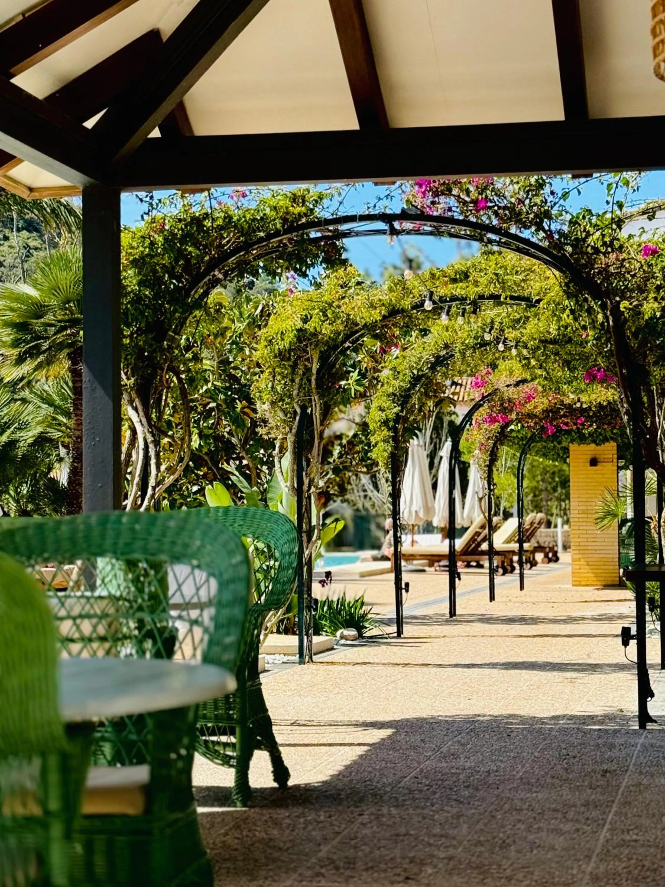 Patio in La Moraleja The Quiet Hotel - Adults Only