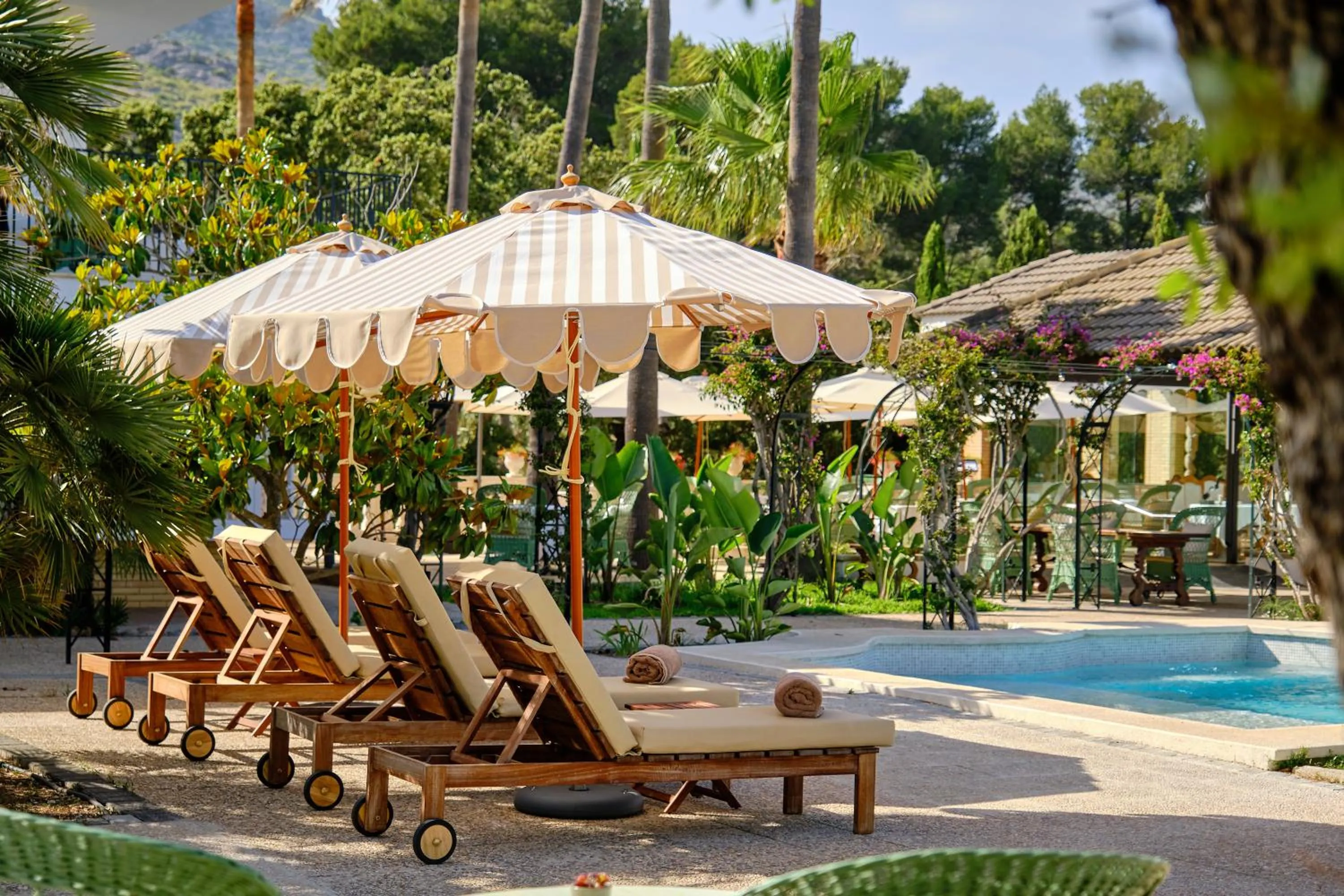 Patio in La Moraleja The Quiet Hotel - Adults Only
