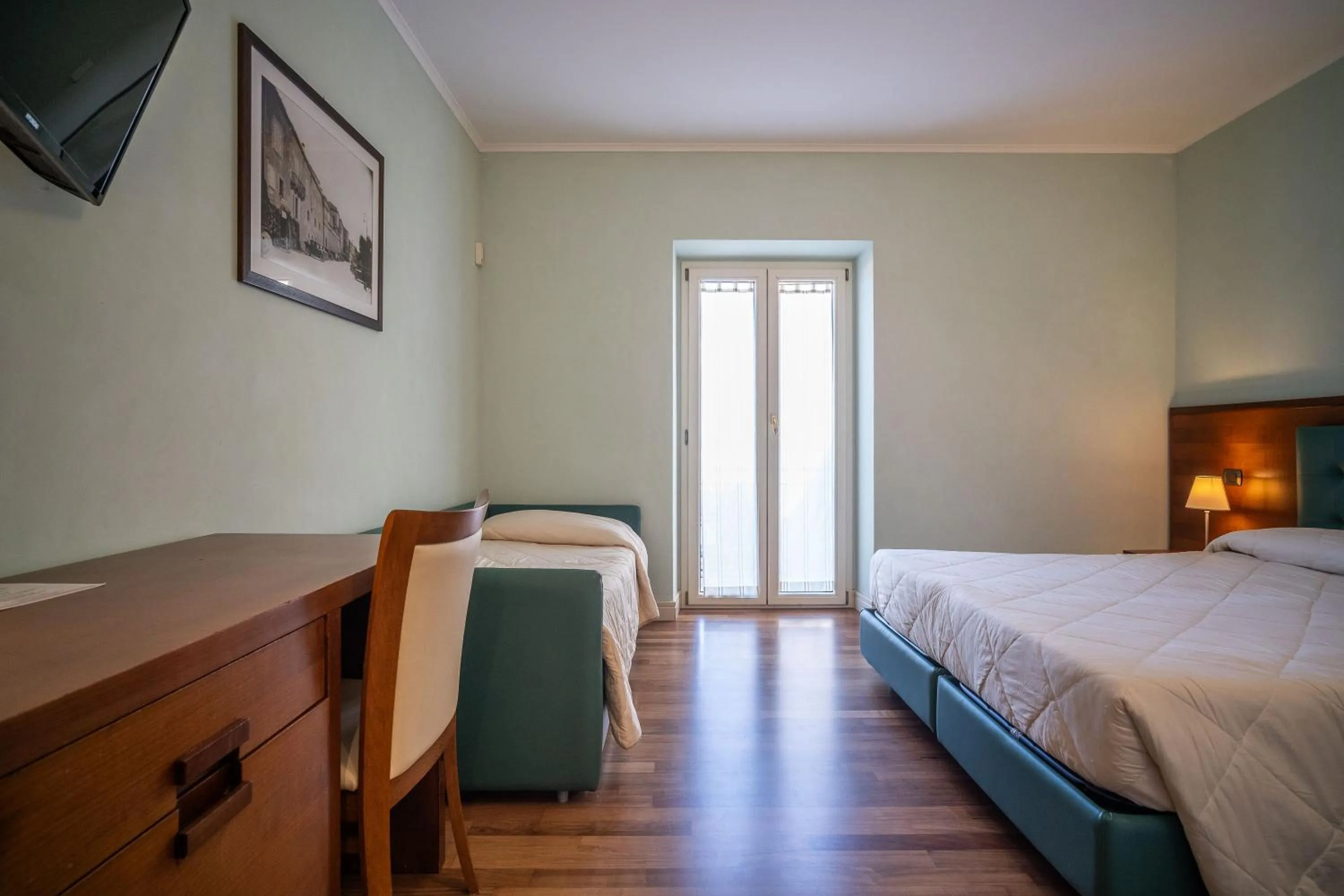 Decorative detail, Bed in Hotel Rosa