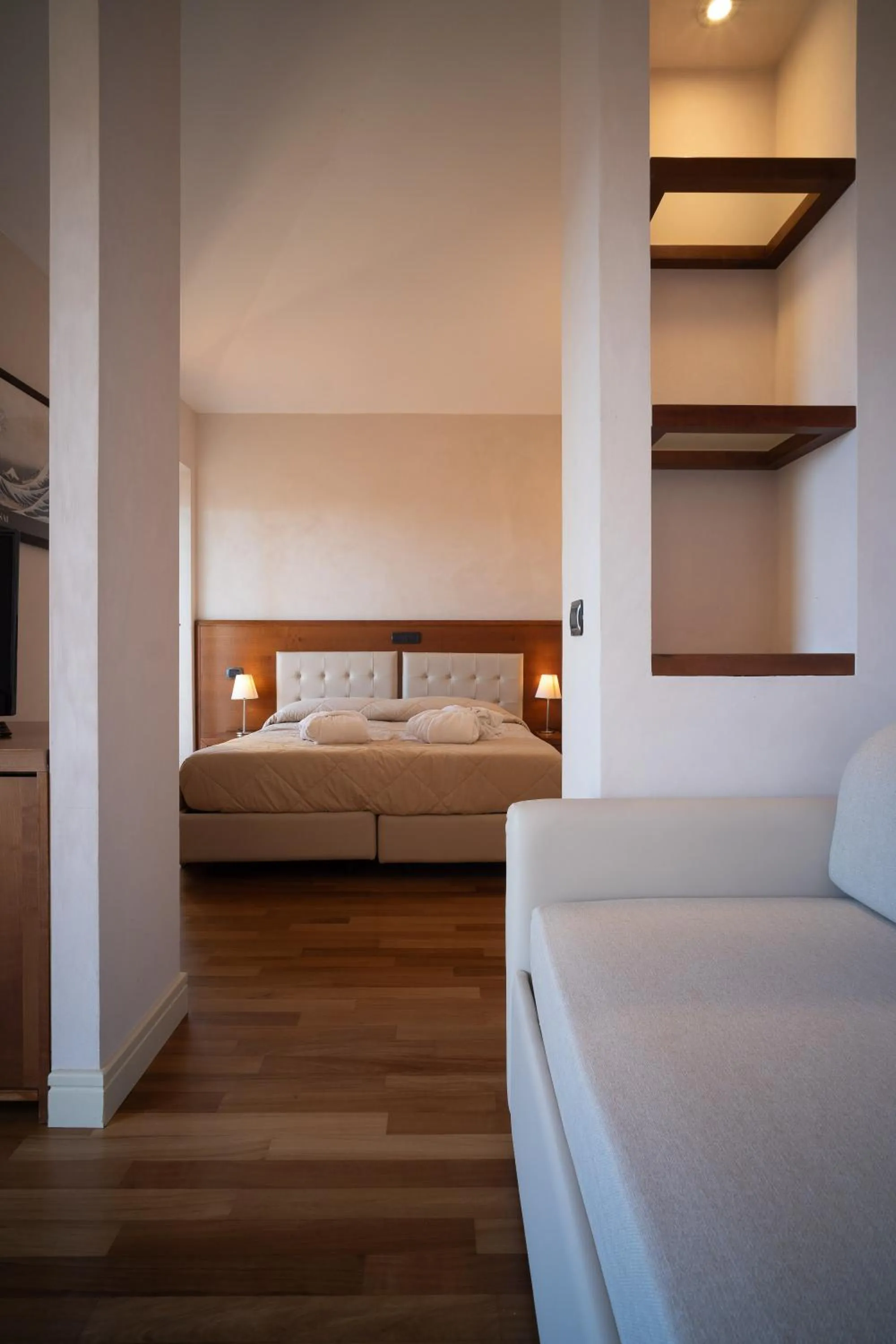 Bedroom, Bed in Hotel Rosa