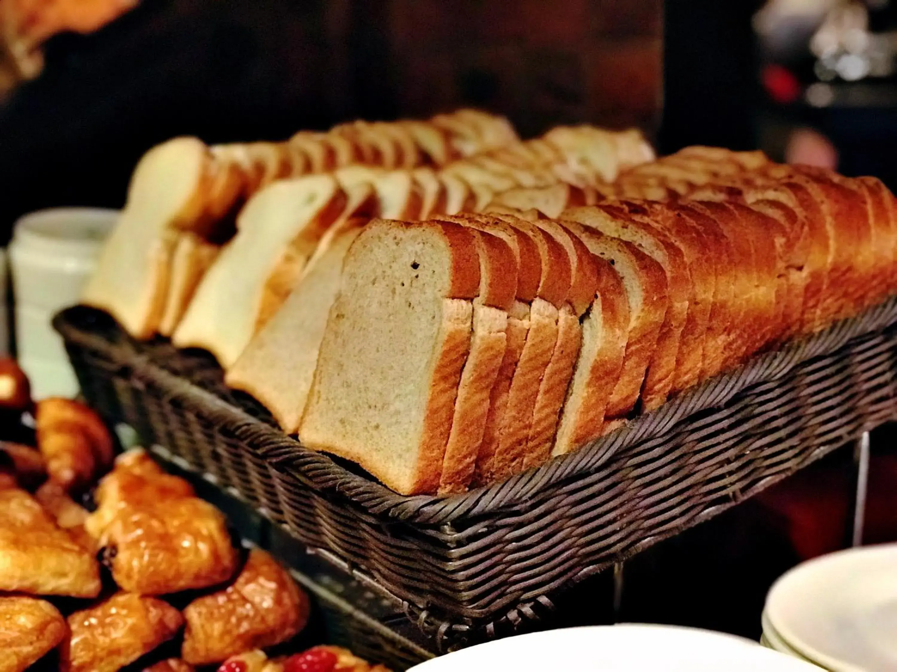 Continental breakfast in Sanctuary Hotel New York Continental breakfast in Sanctuary Hotel New York
