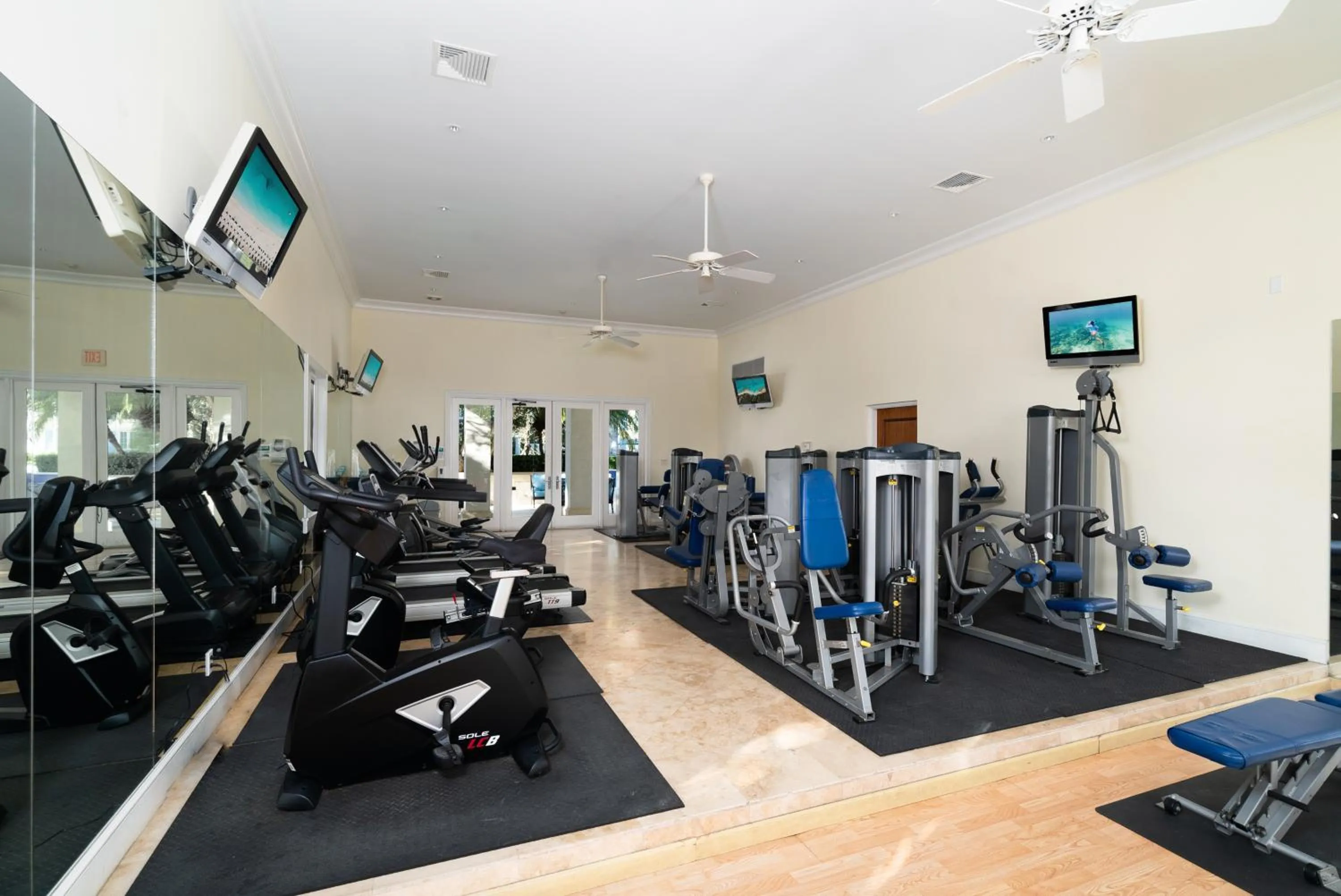 Fitness centre/facilities in The Regent Grand