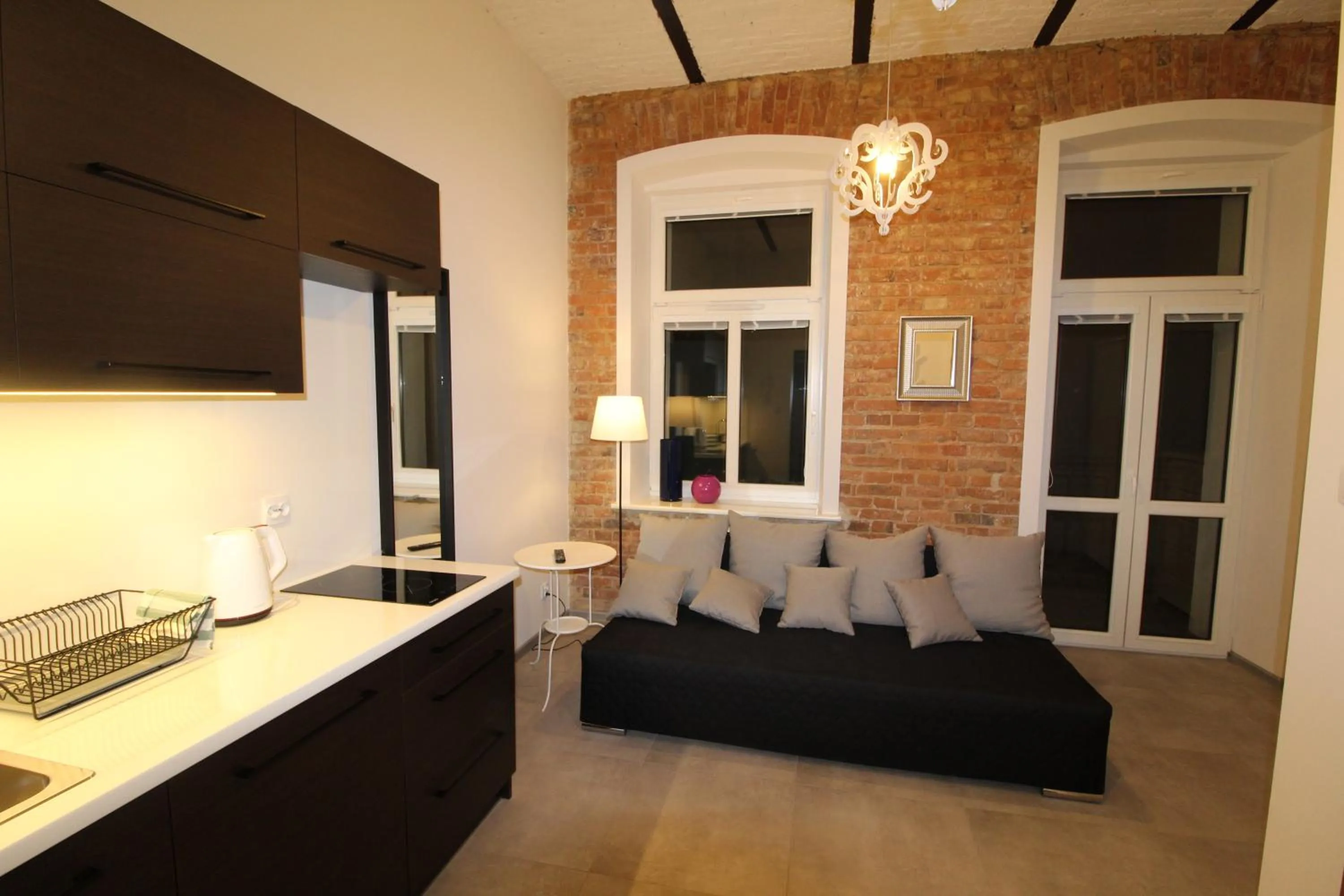 Kitchen or kitchenette in Apartamenty Centrum Częstochowa Stara Kamienica