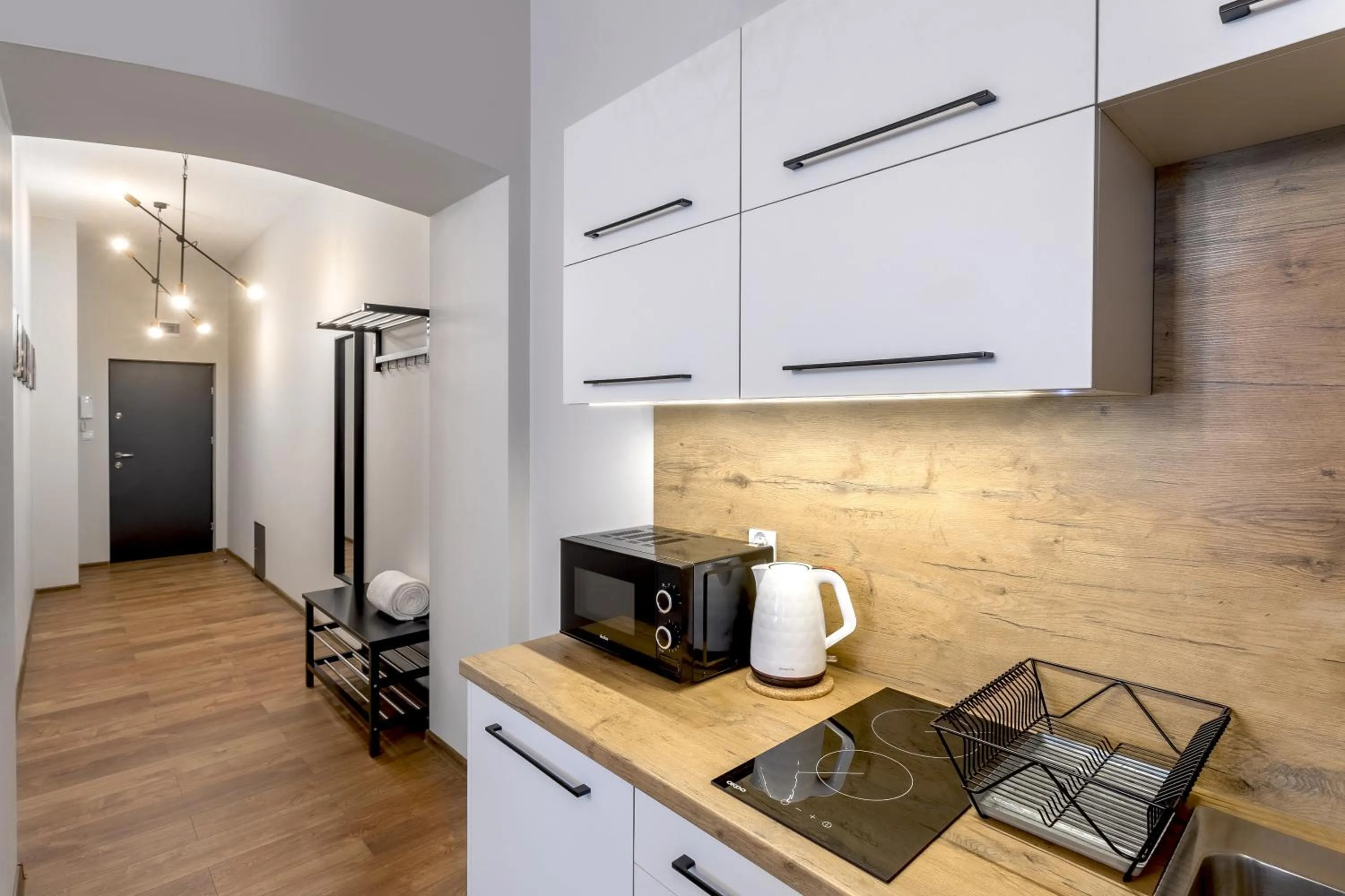 Kitchen or kitchenette in Apartamenty Centrum Częstochowa Stara Kamienica