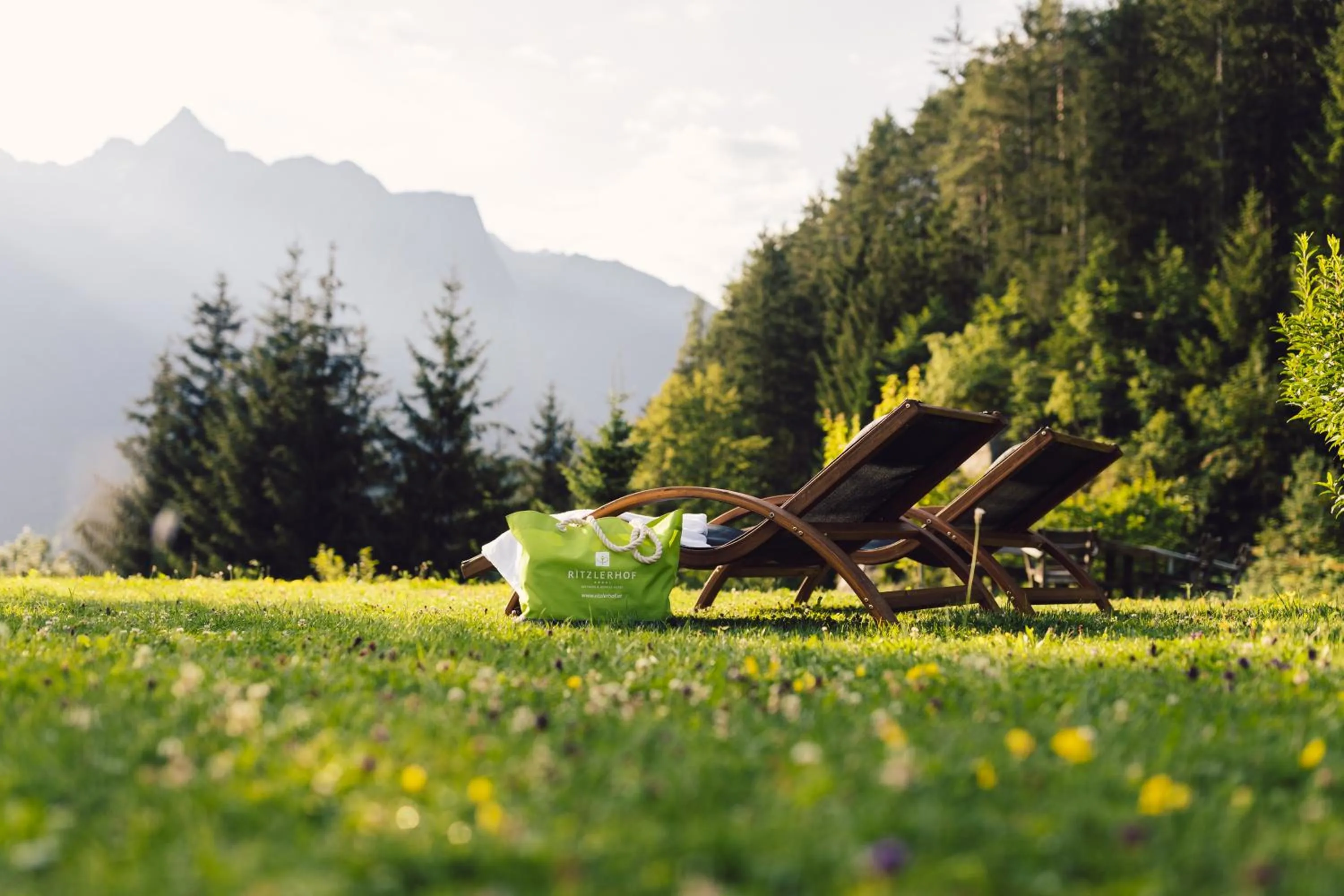 Garden in Hotel Ritzlerhof - Panorama und Spa