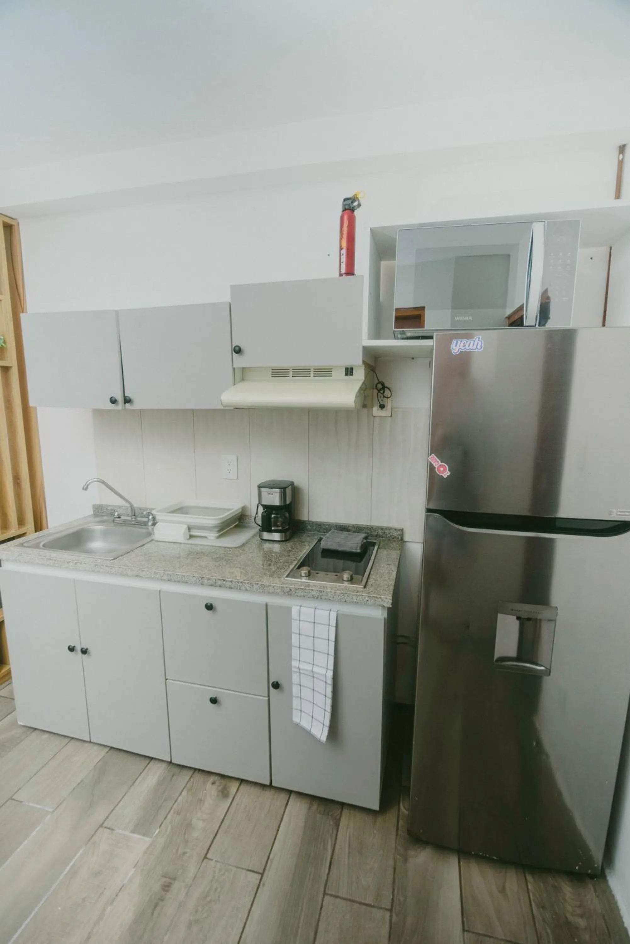 kitchen in HotelZone L20 Beach Access