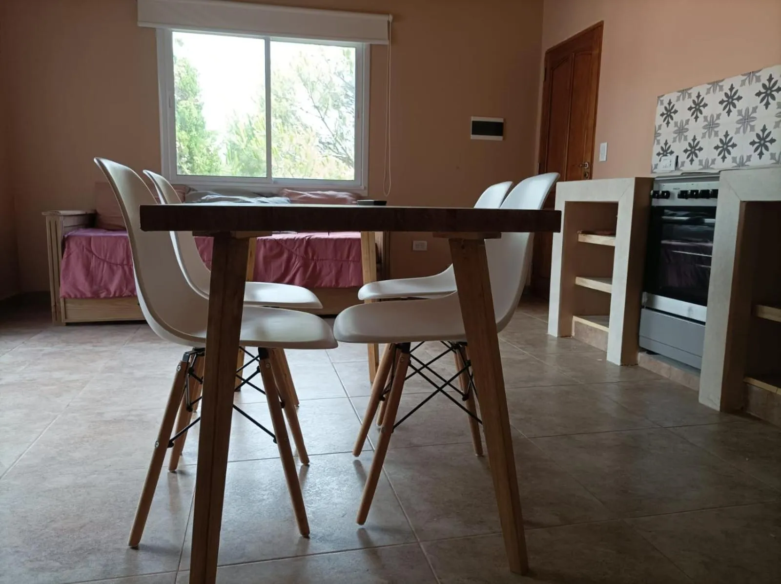 Kitchen or kitchenette in La Morada Apart Boutique & Spa