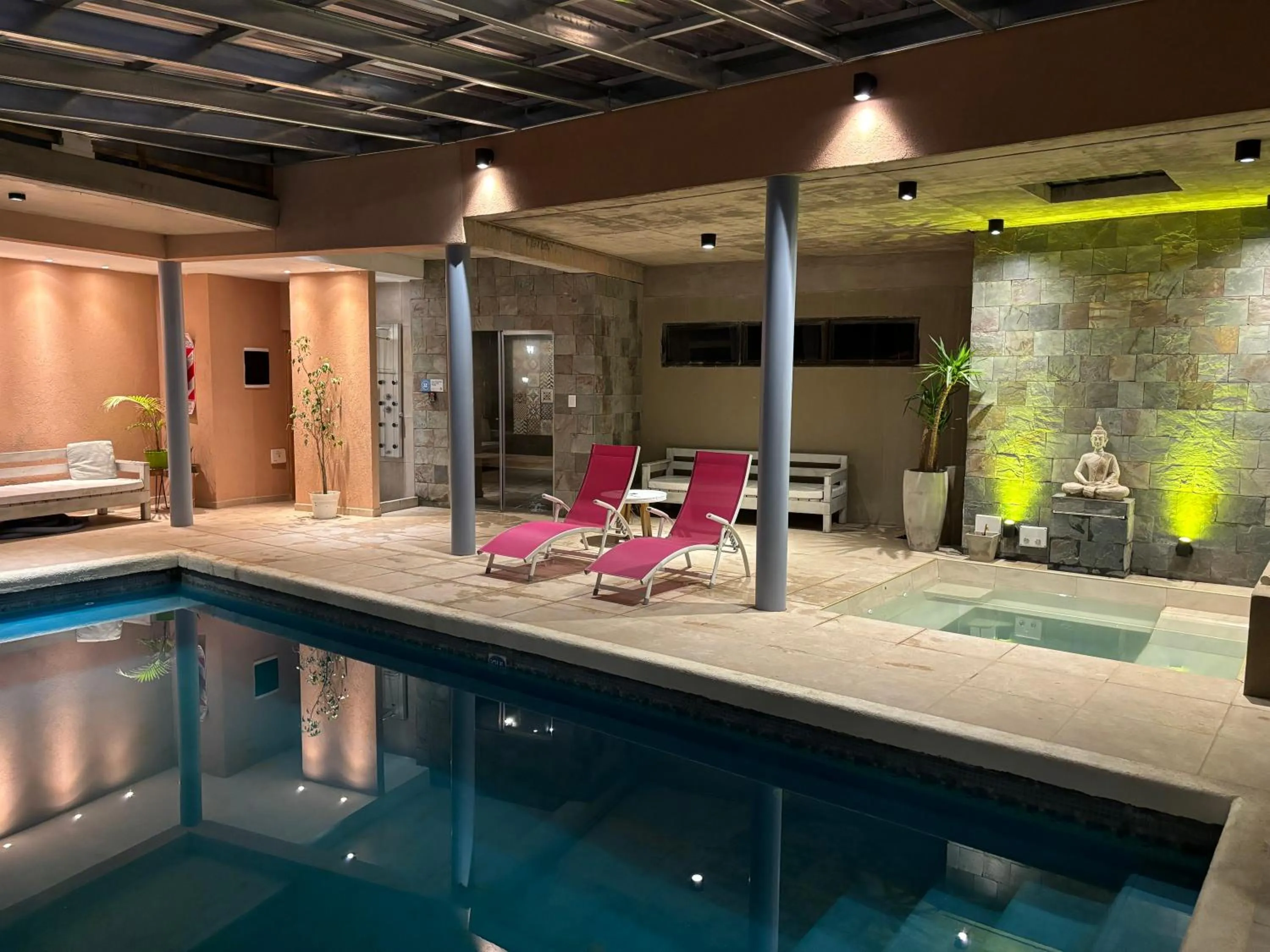 Sauna in La Morada Apart Boutique & Spa