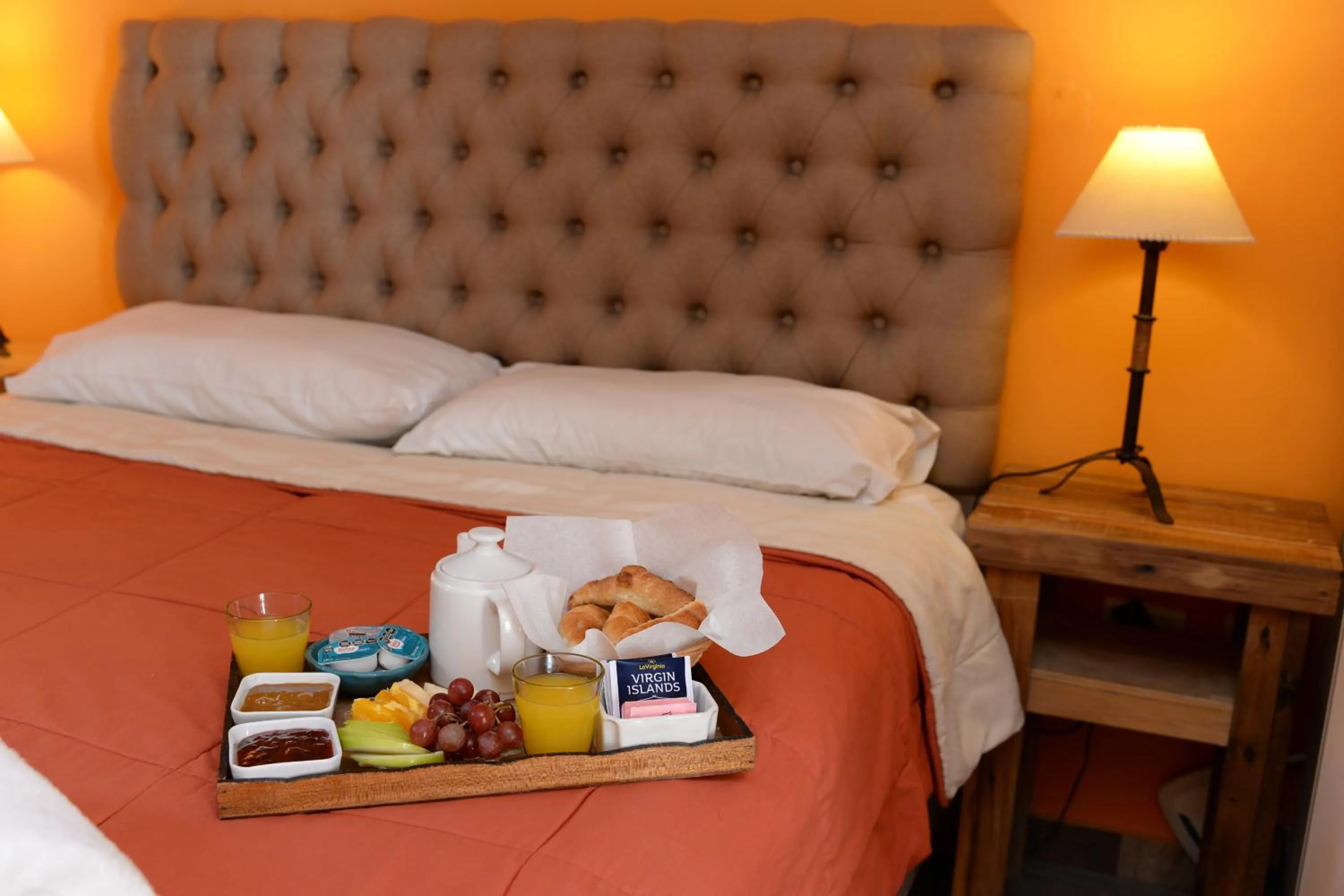 Bed in La Morada Apart Boutique & Spa