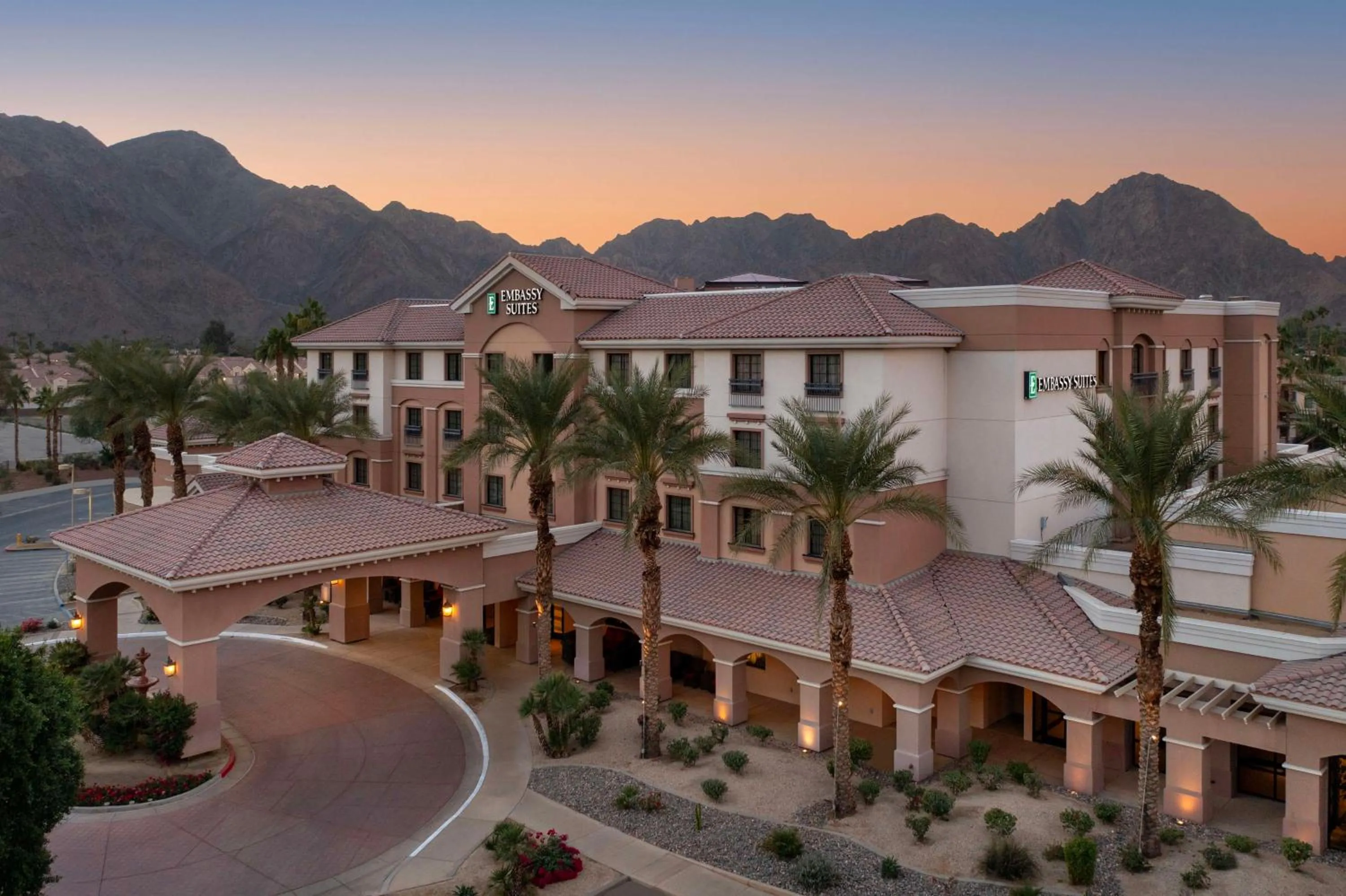 Property building in Embassy Suites La Quinta Hotel & Spa