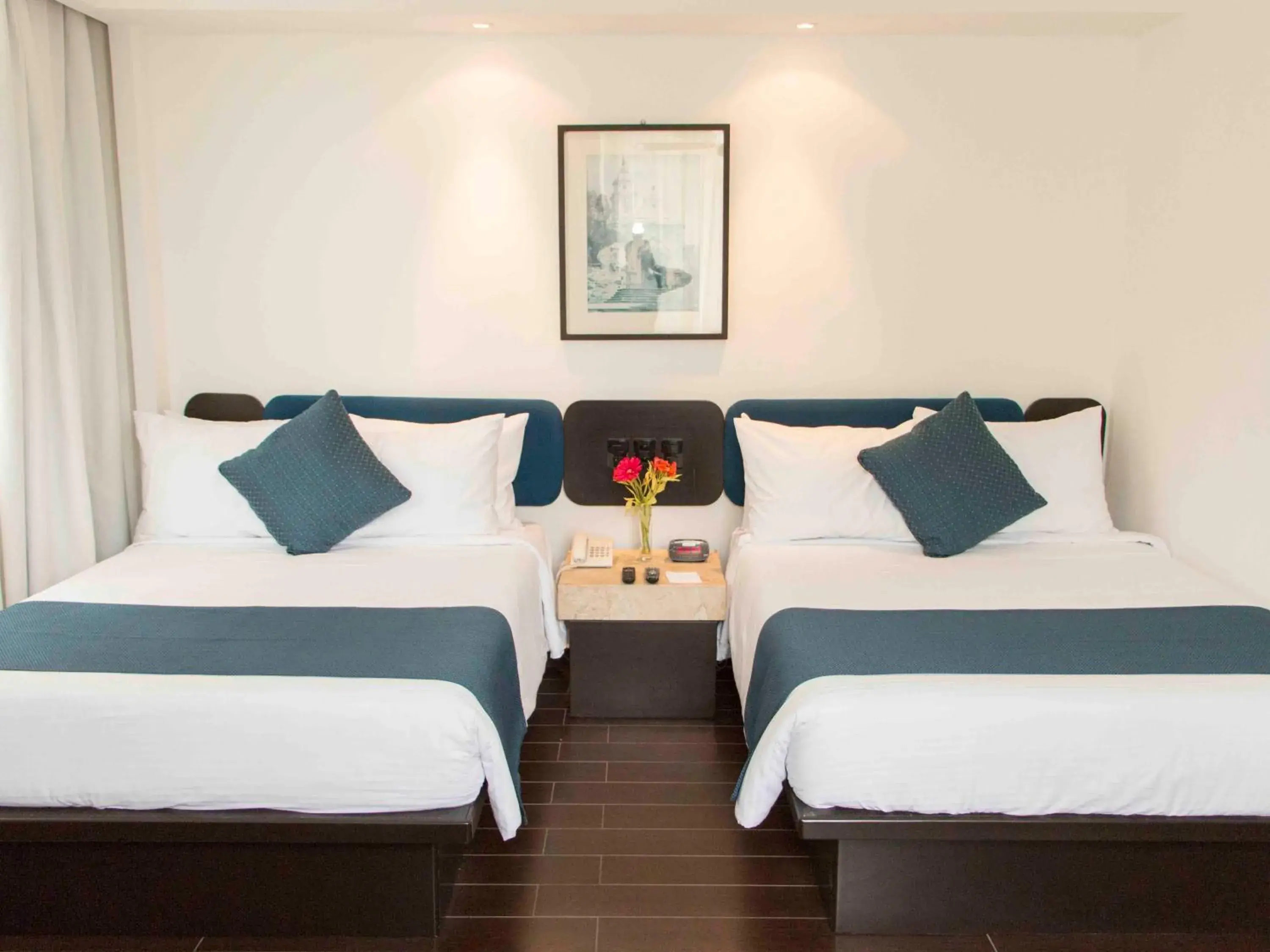 Twin Room in Hotel Real de Puebla Twin Room in Hotel Real de Puebla