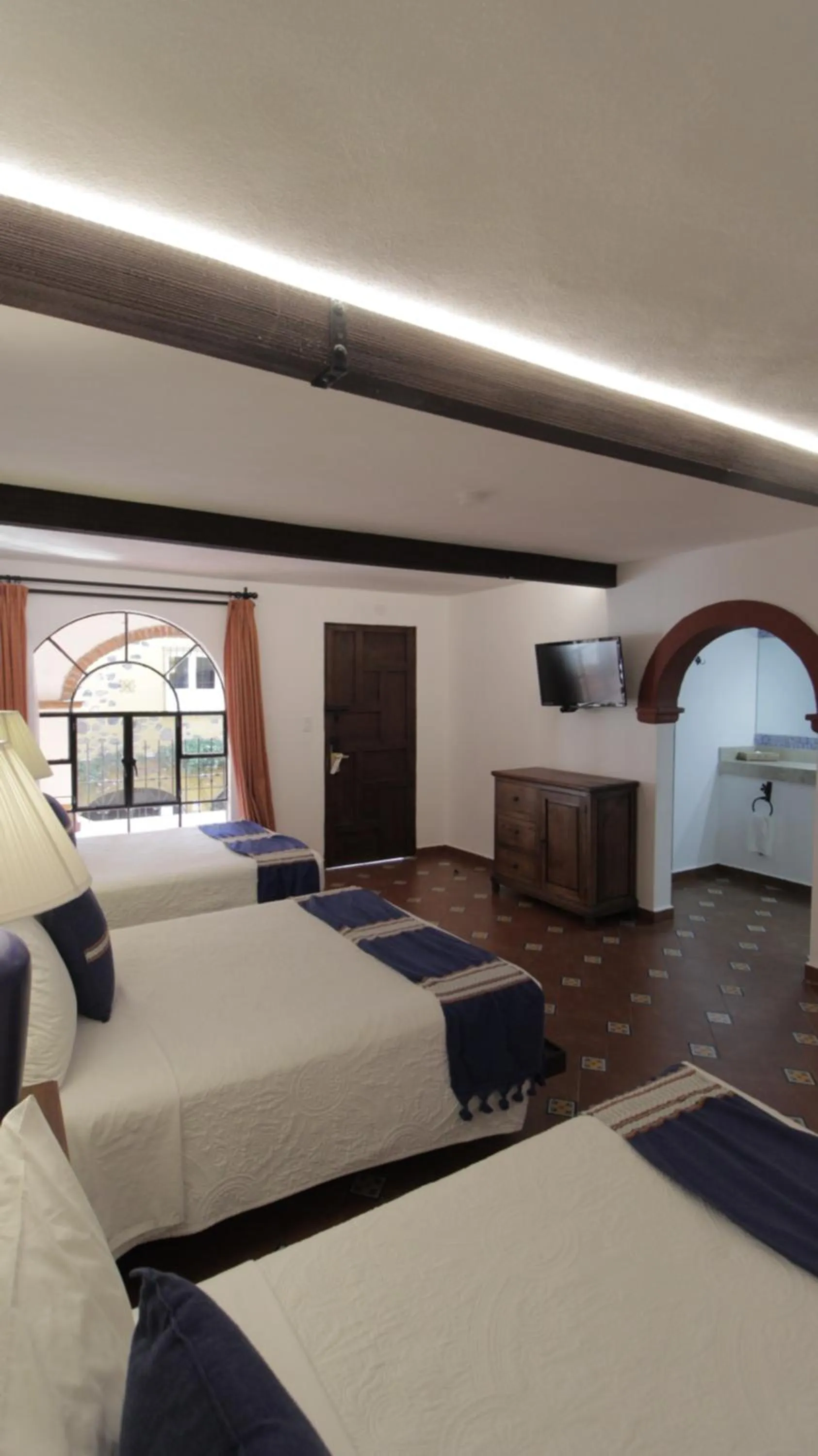 Bed in Hotel Hacienda Monteverde San Miguel de Allende